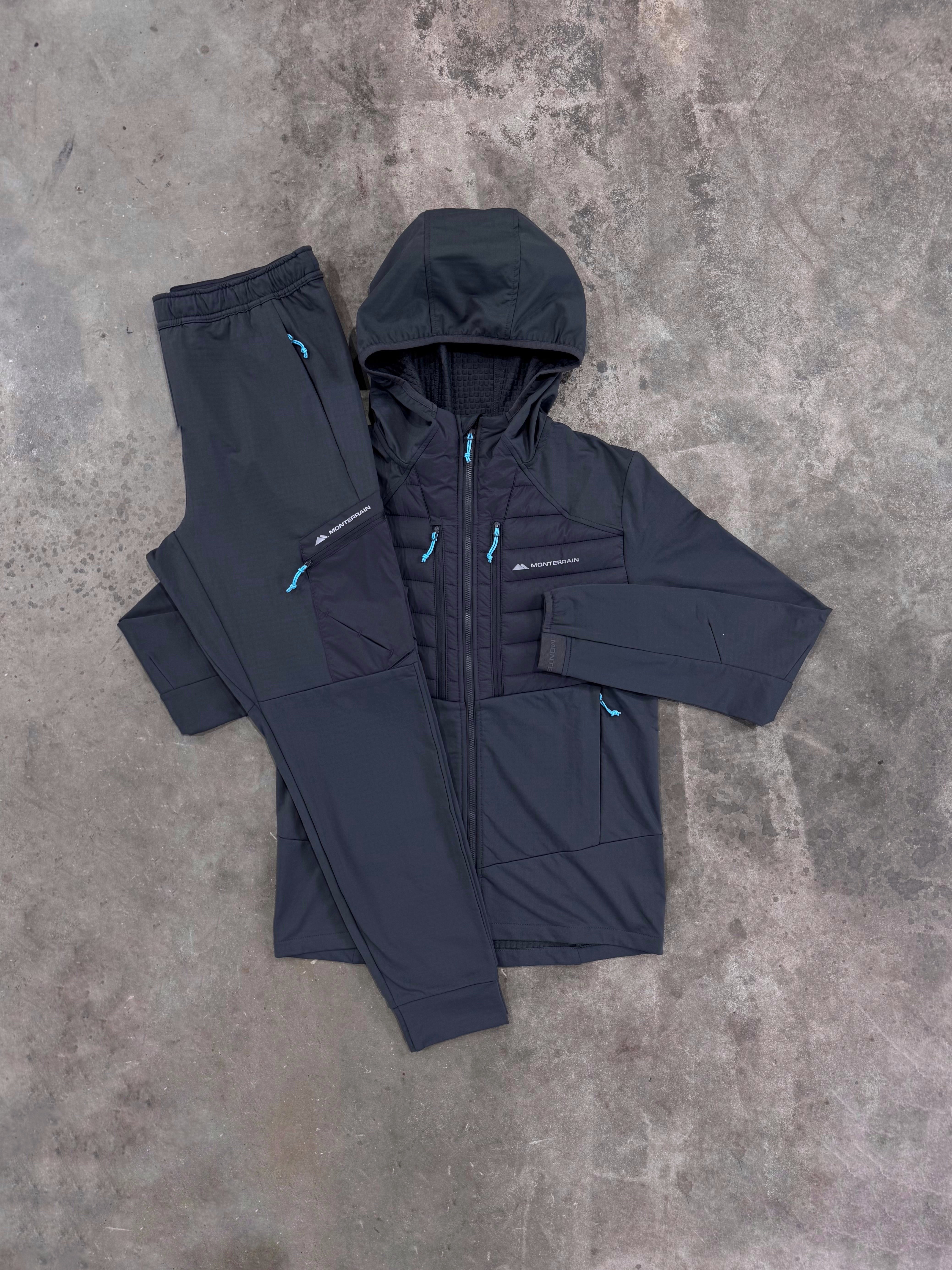 Monterrain Dinar 3.0 Grey Tracksuit - Jacket / Pant