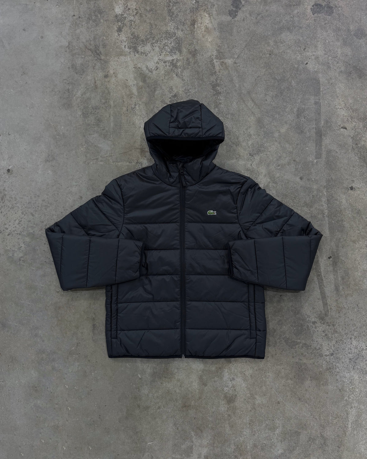 Lacoste Lightweight Puffer Jacket - Black from DripModa