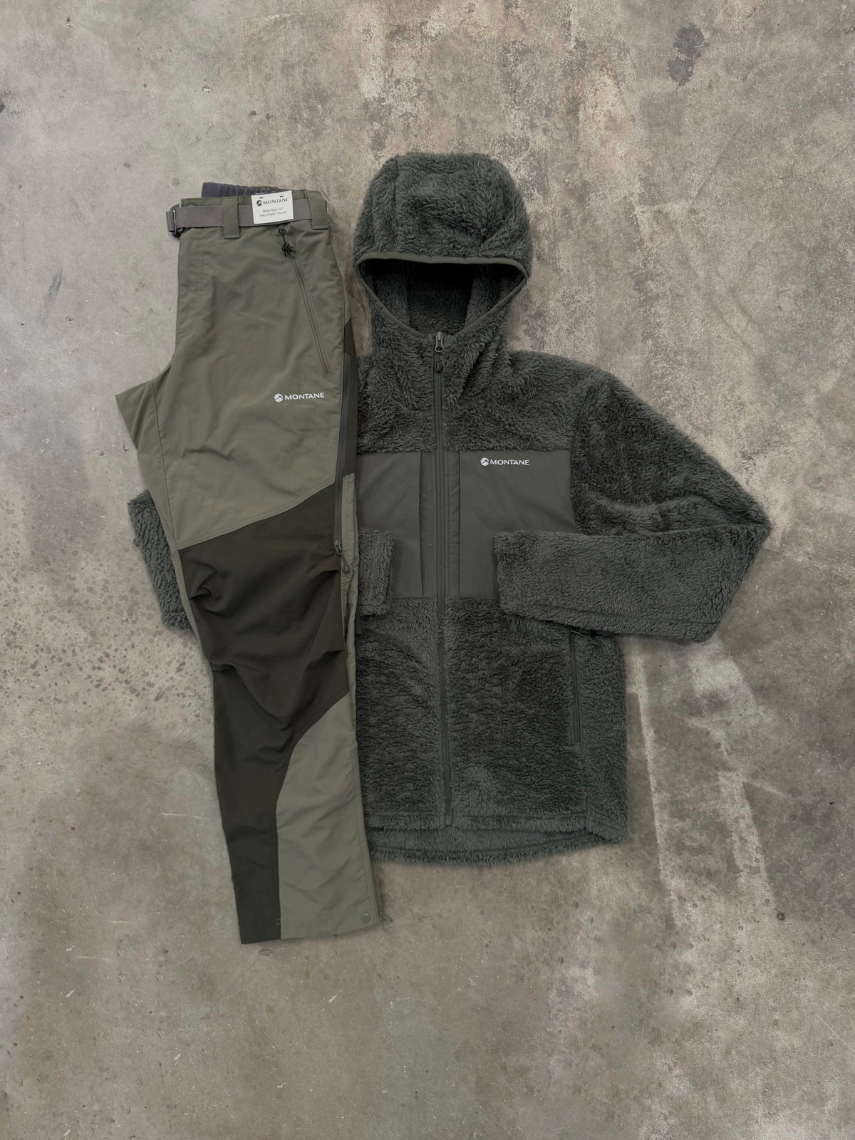 Montane Caldus XT 2.0 Moss Set - Jacket / Pant