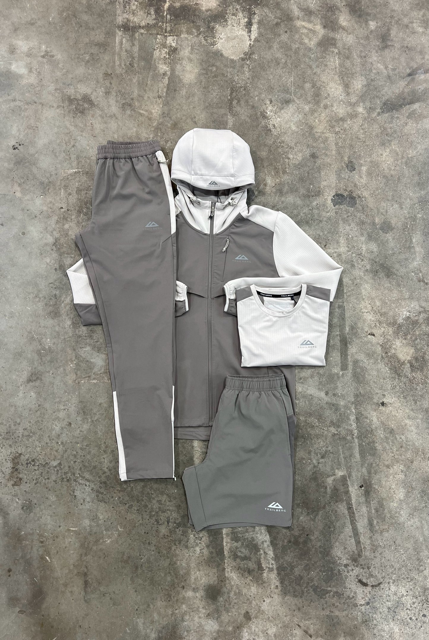 Trailberg Rapid Dash Mocha 4 Piece Set - Jacket / T Shirt / Pant / Short