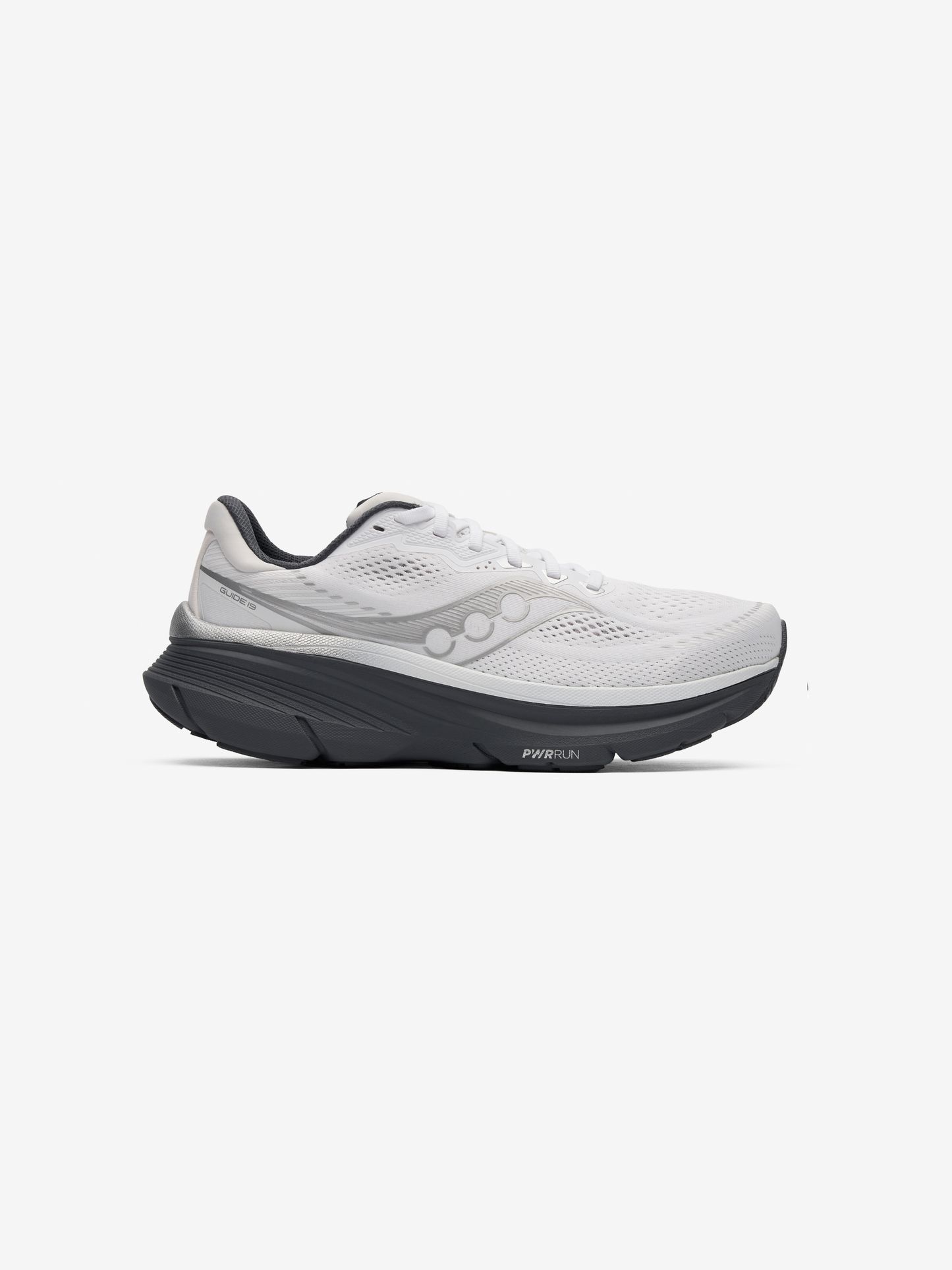 Saucony Guide 19 Trainer - White / Shadow from DripModa