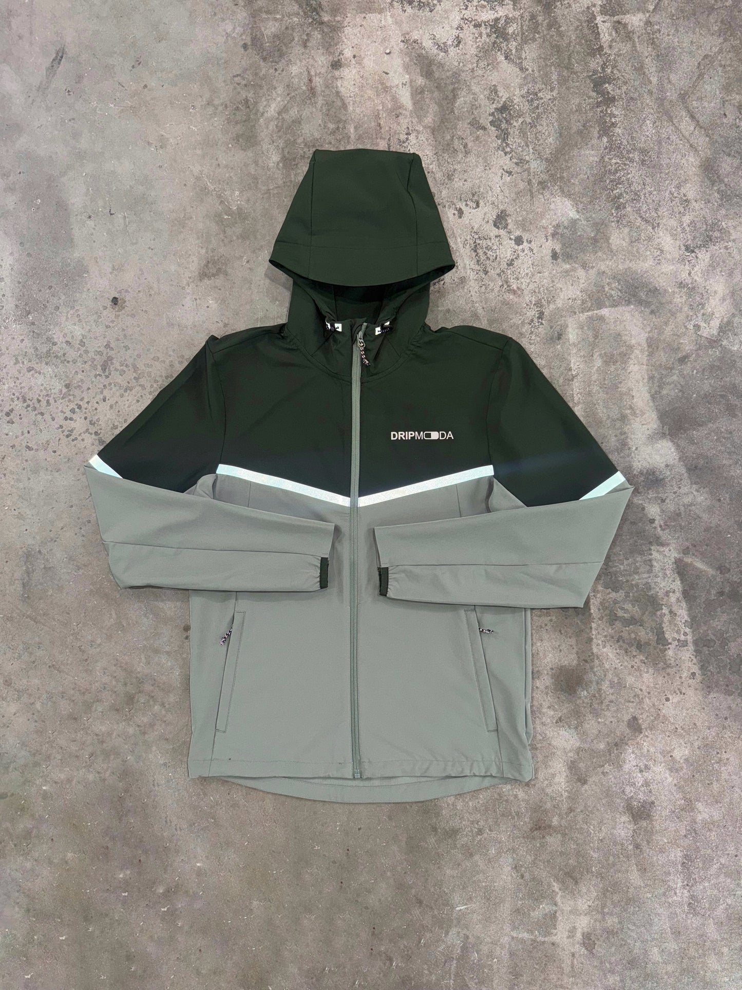 Dripmoda Elevate Jacket - Olive
