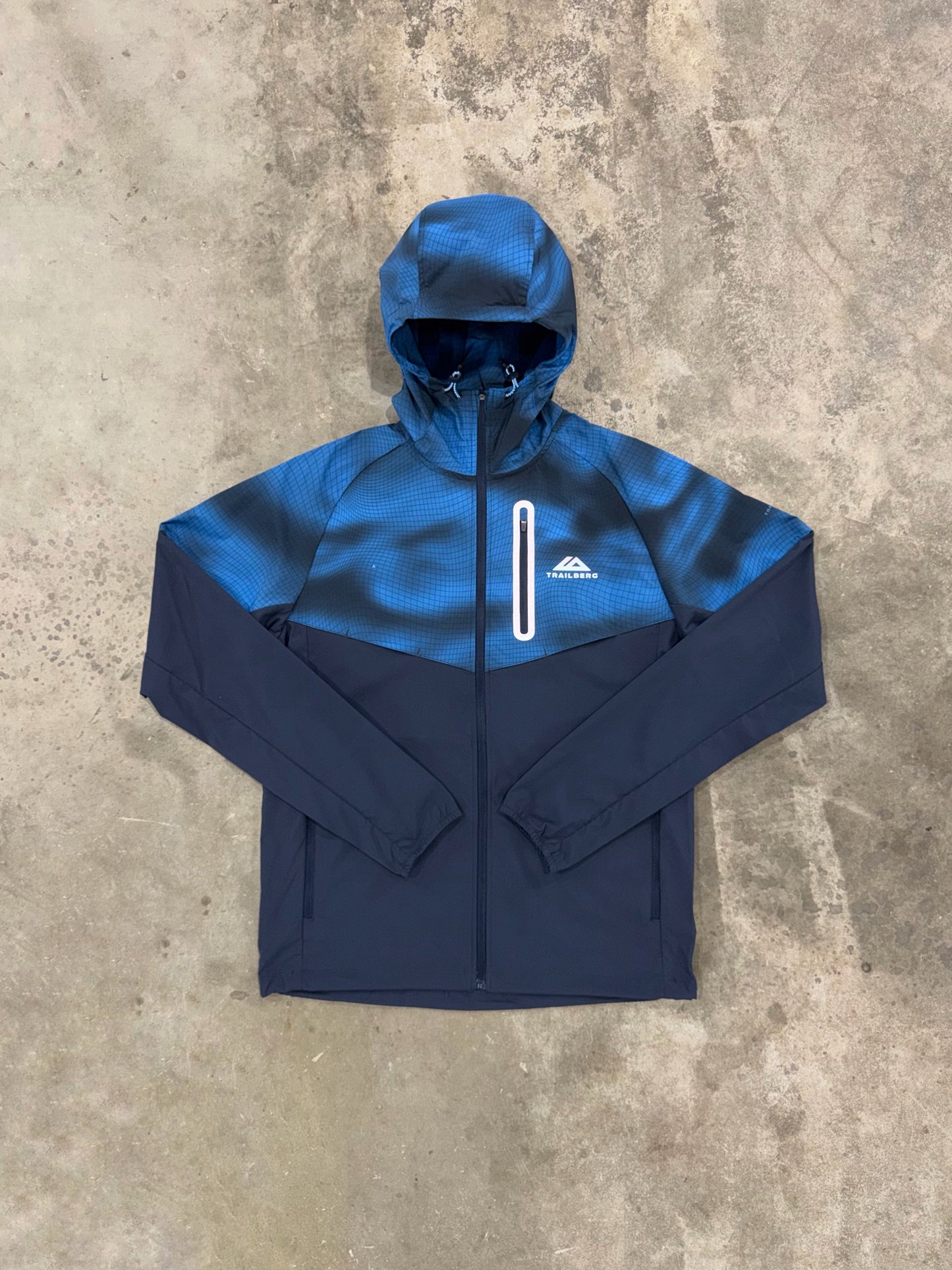 Trailberg Haze Windbreaker - Storm Blue from DripModa