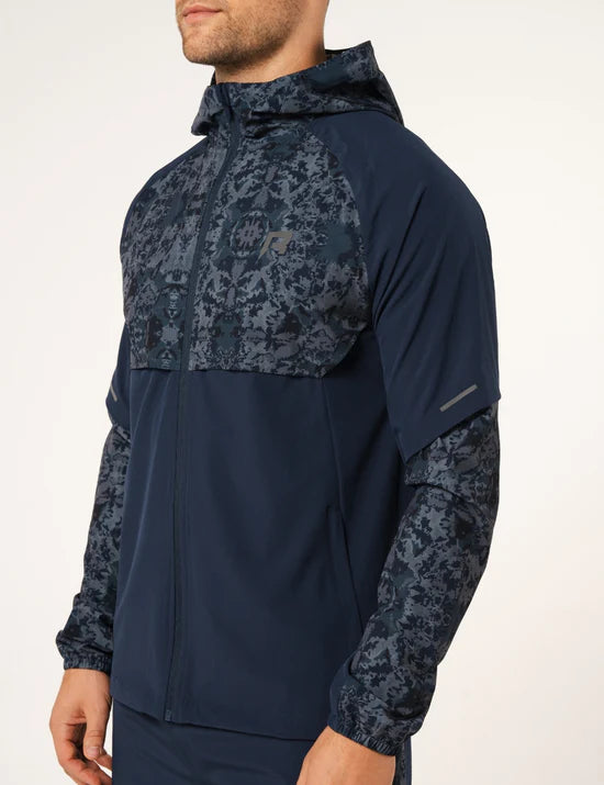 Reprimo Shibori Navy 3 Piece Set - Jacket / T Shirt / Short
