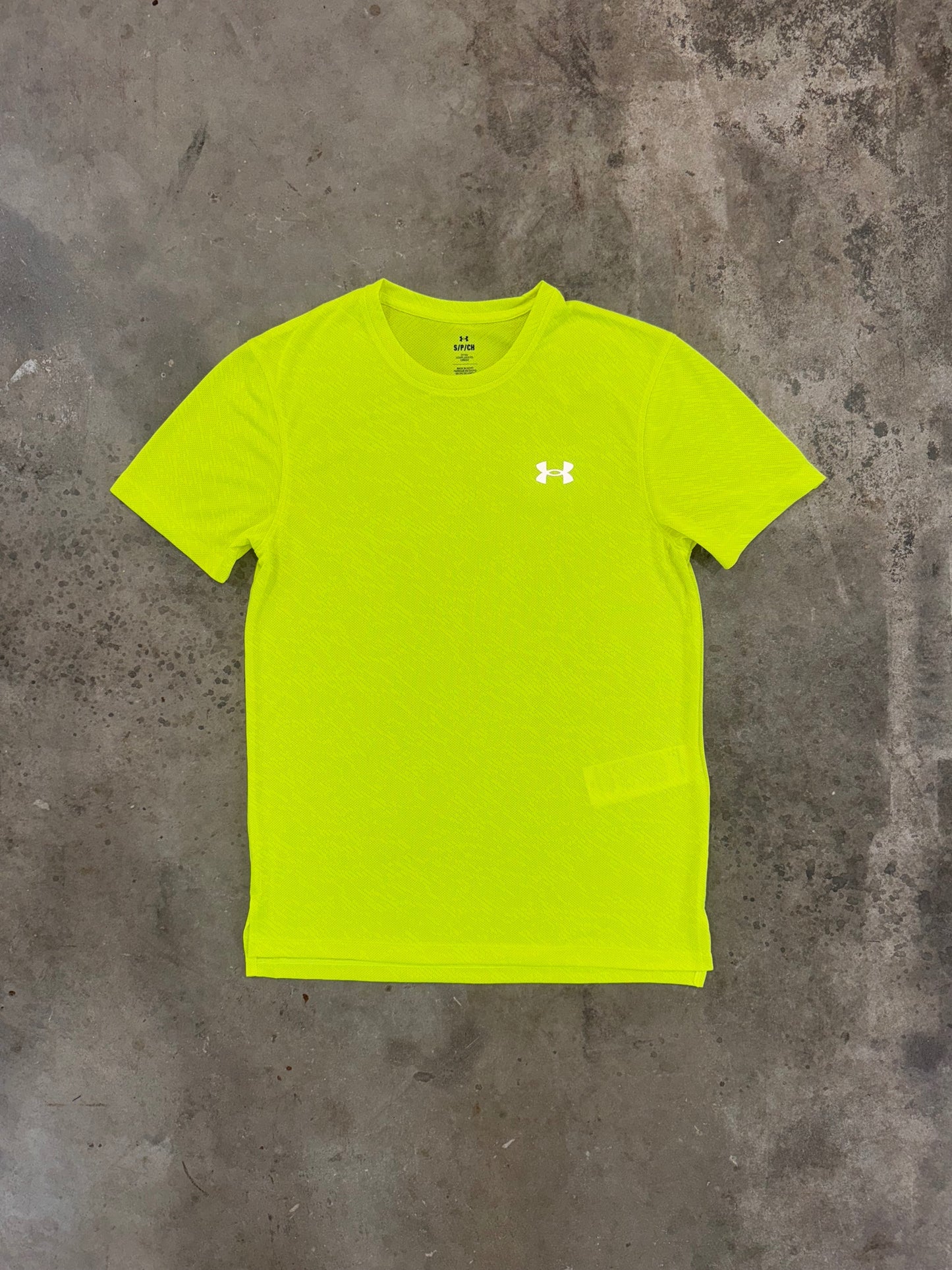Under Armour Launch Camo T Shirt - Yellow