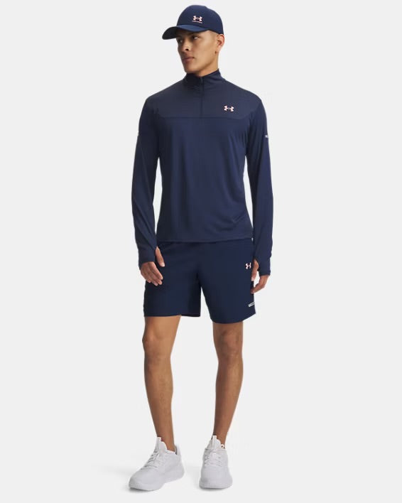 Under Armour Junior Utility Navy 3 Piece Set - Quarter Zip / T Shirt / Short