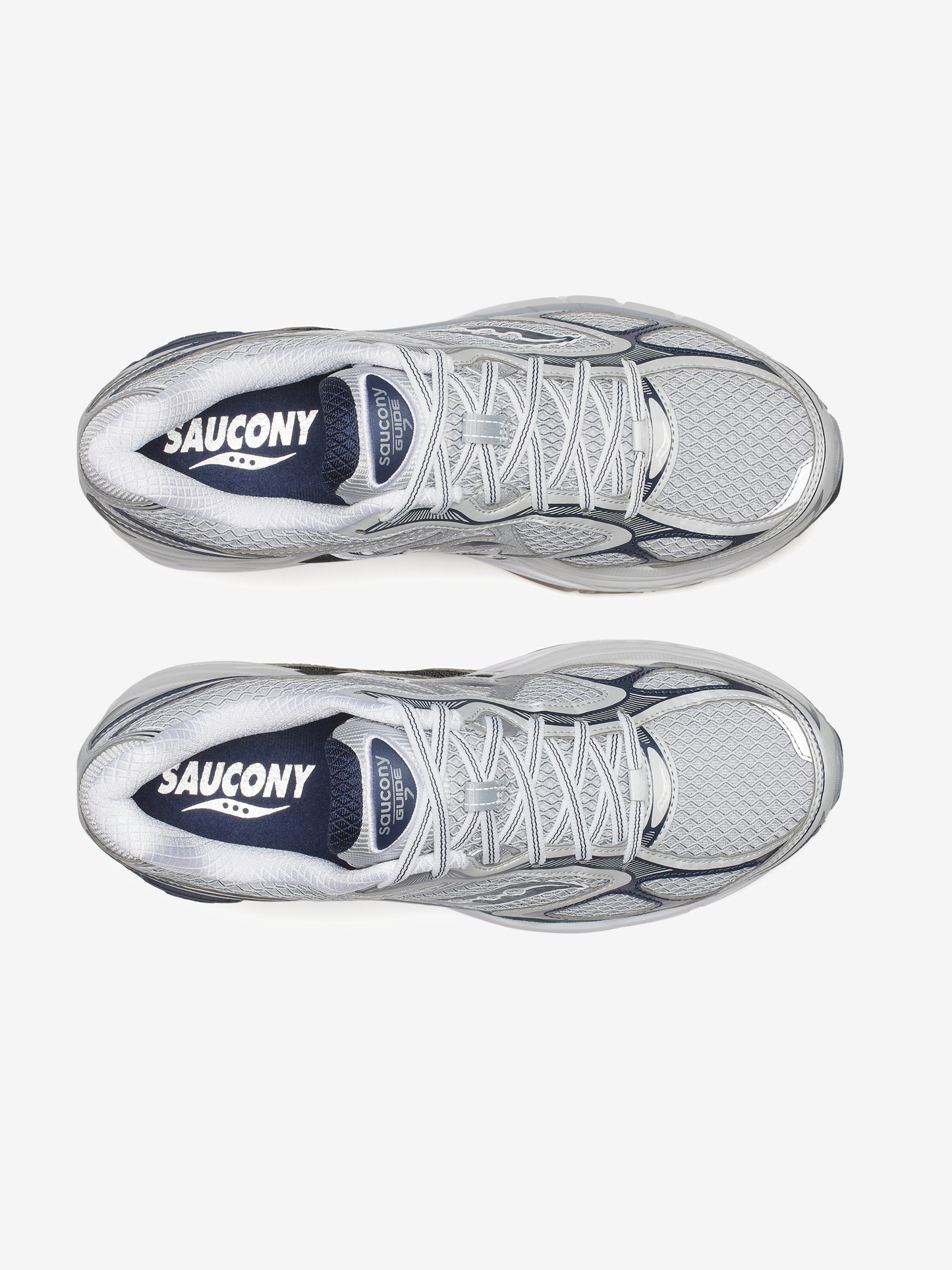 Saucony Progrid Guide 7 Trainer - Oyster / Navy