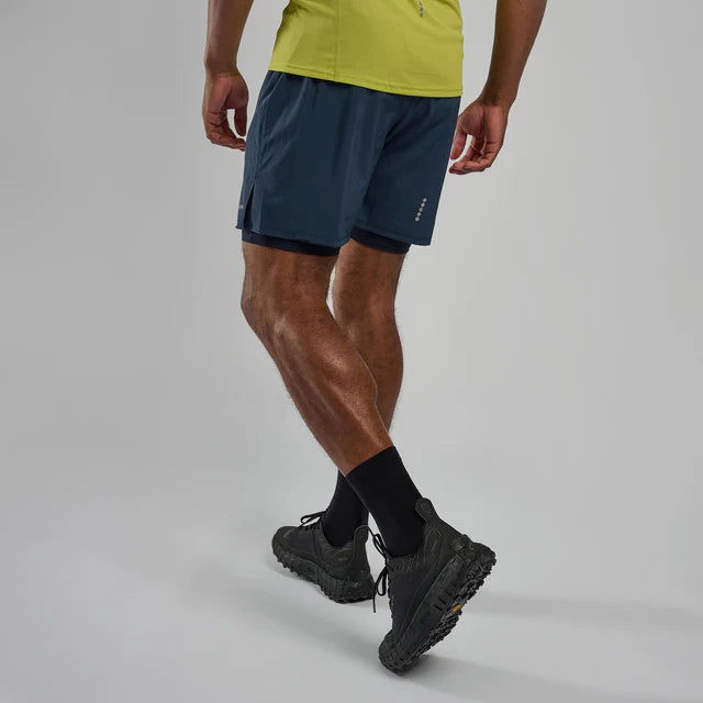 Montane Protium Lite Eclipse Blue Set - Quarter Zip / Short