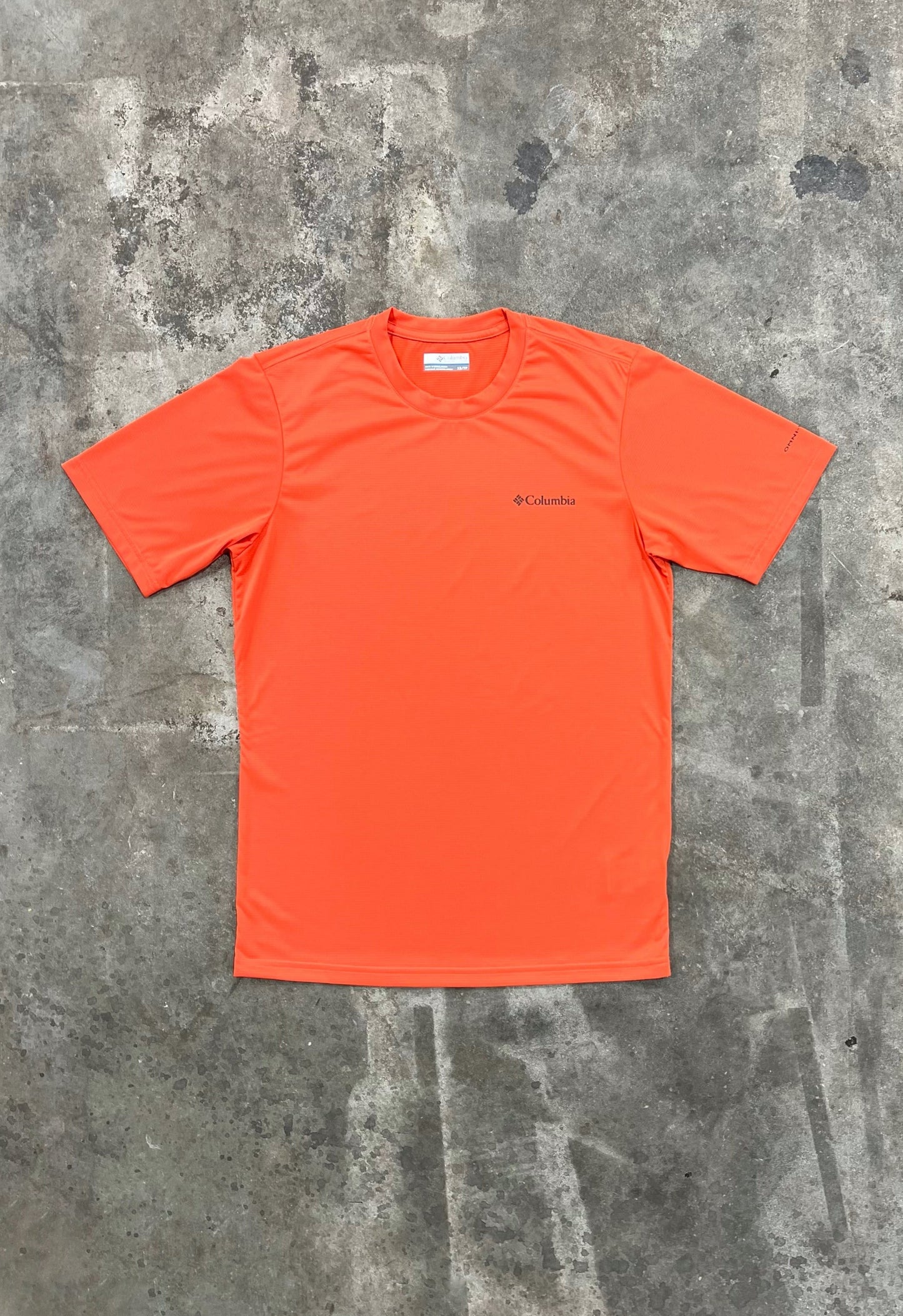 Columbia Hike Crew T Shirt - Orange Zing