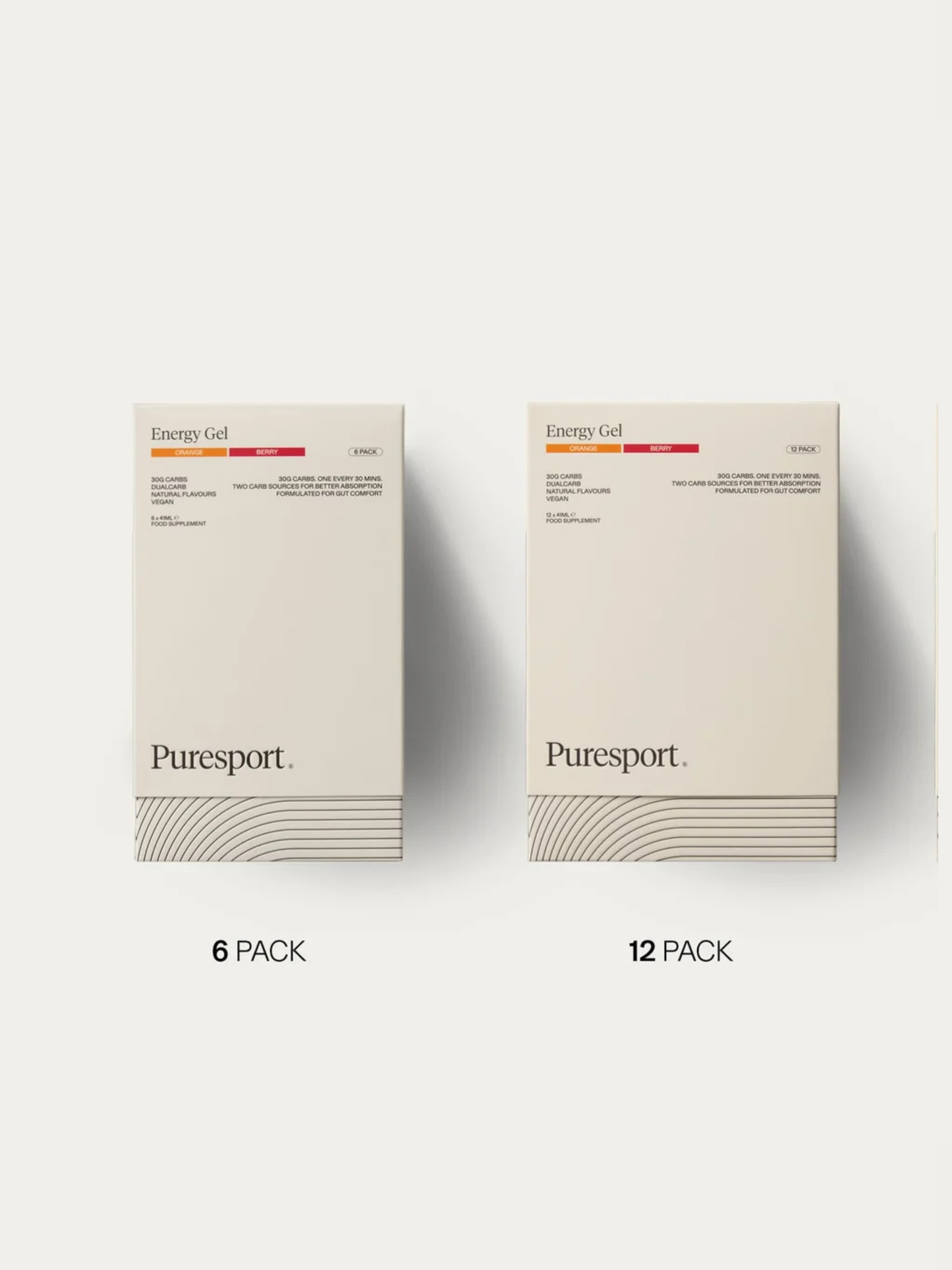Puresport Energy Gels - Variety Pack