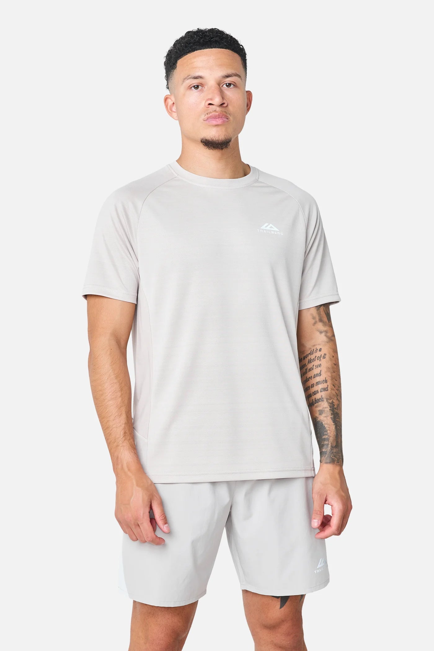 Trailberg SS26 Cloud Pebblestone Set - T Shirt / Short