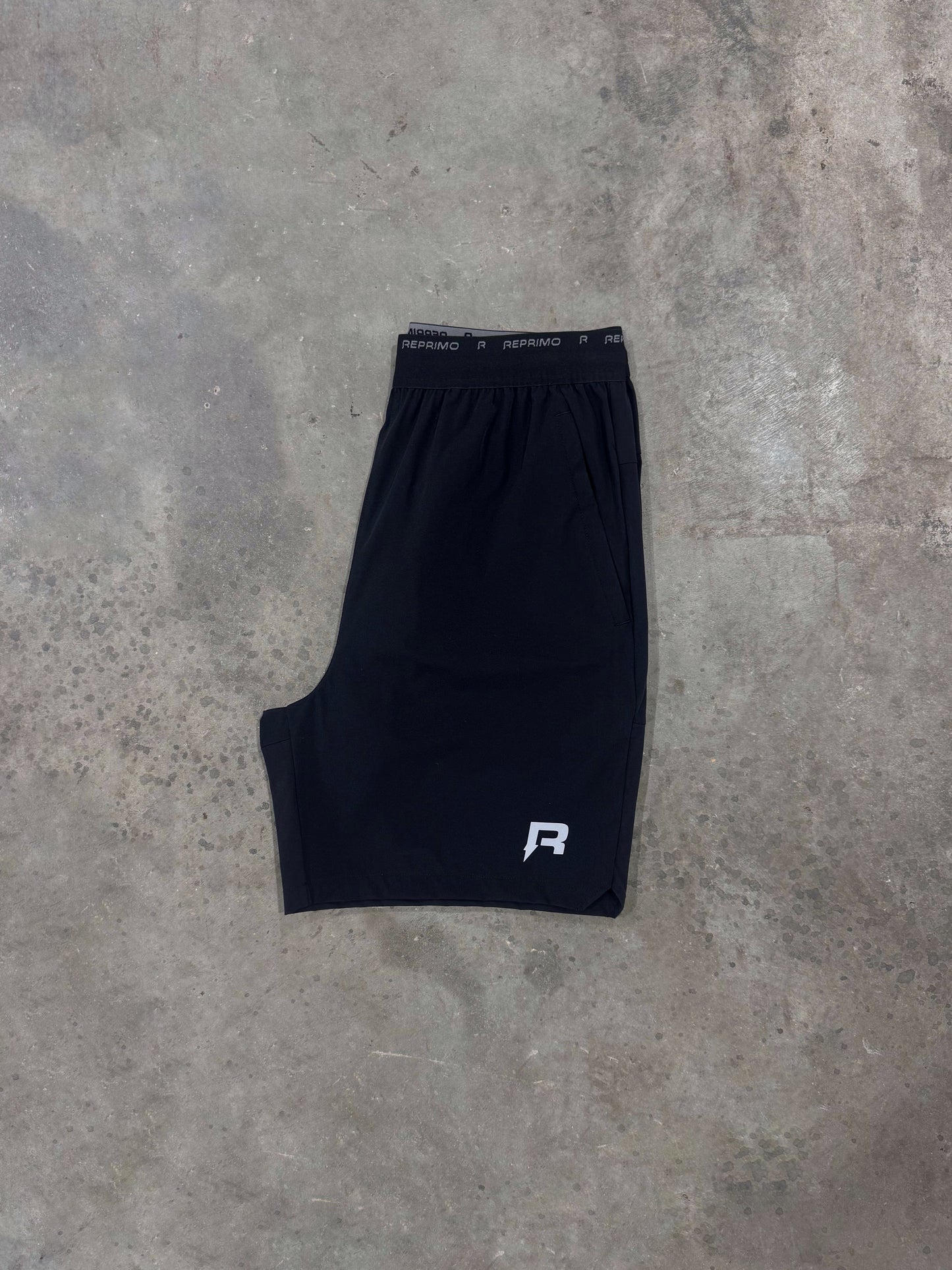 Reprimo Flight Short - Black / Cyan