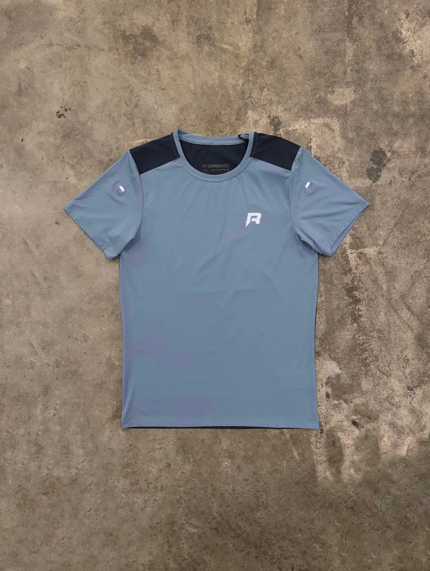 Reprimo Clima T Shirt - Dusty / Ink Blue from DripModa