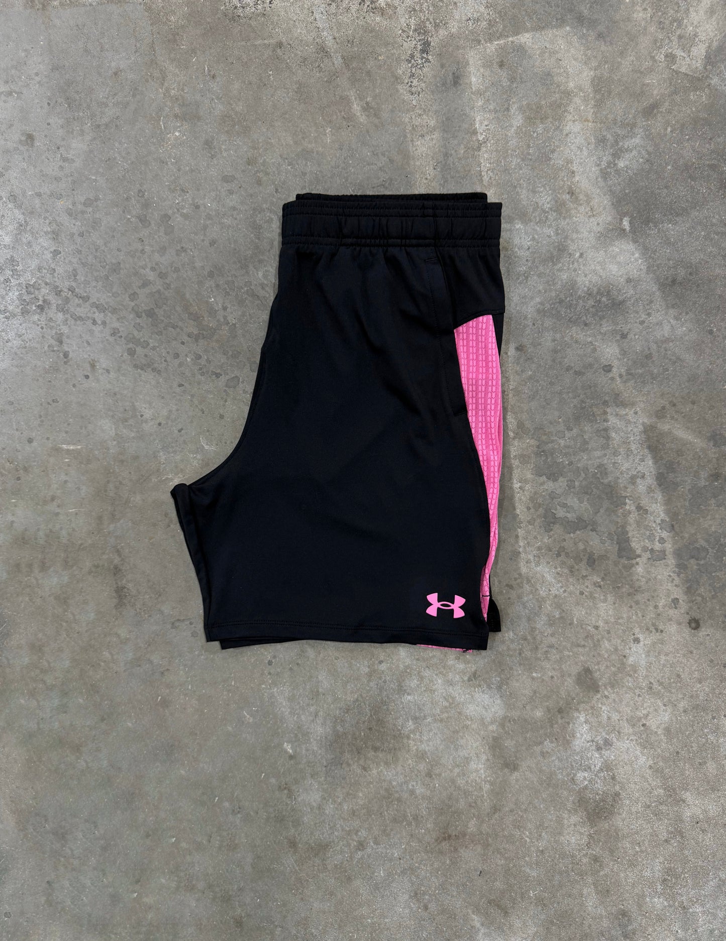 Under Armour Junior Tech Vent Jacquard Short - Pink Frenzy