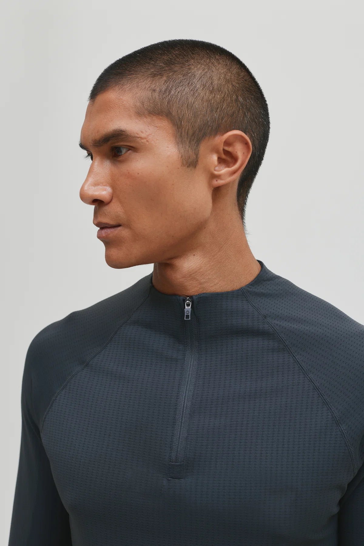 Condition Core Seamless Quarter Zip - Graphite