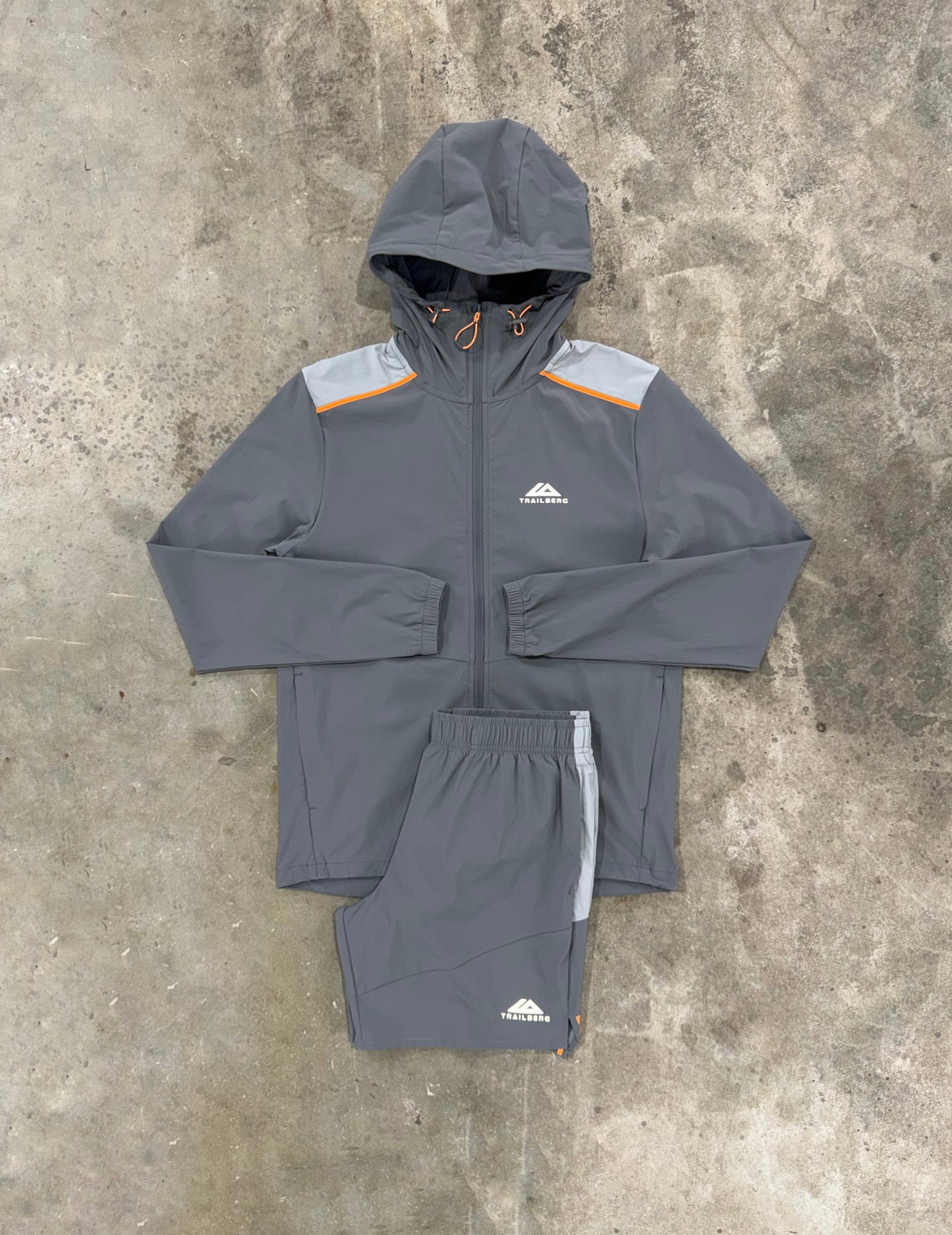 Trailberg Zone Grey Set - Jacket / Short from DripModa