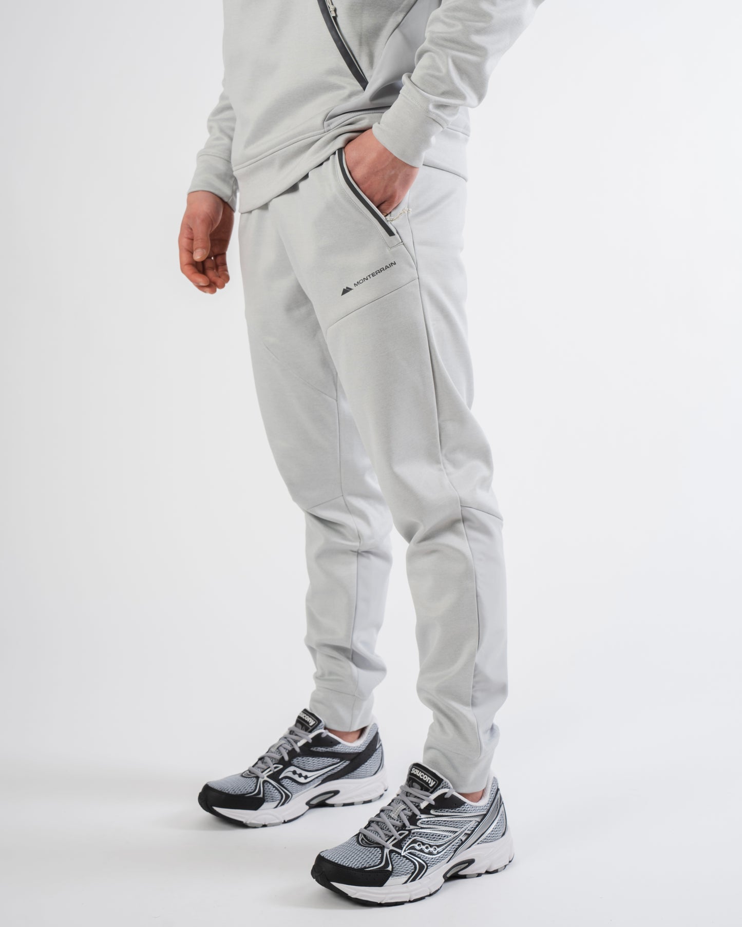 Monterrain Speed 2.0 Poly Fleece Jogger - Salted Fog from Dripmoda