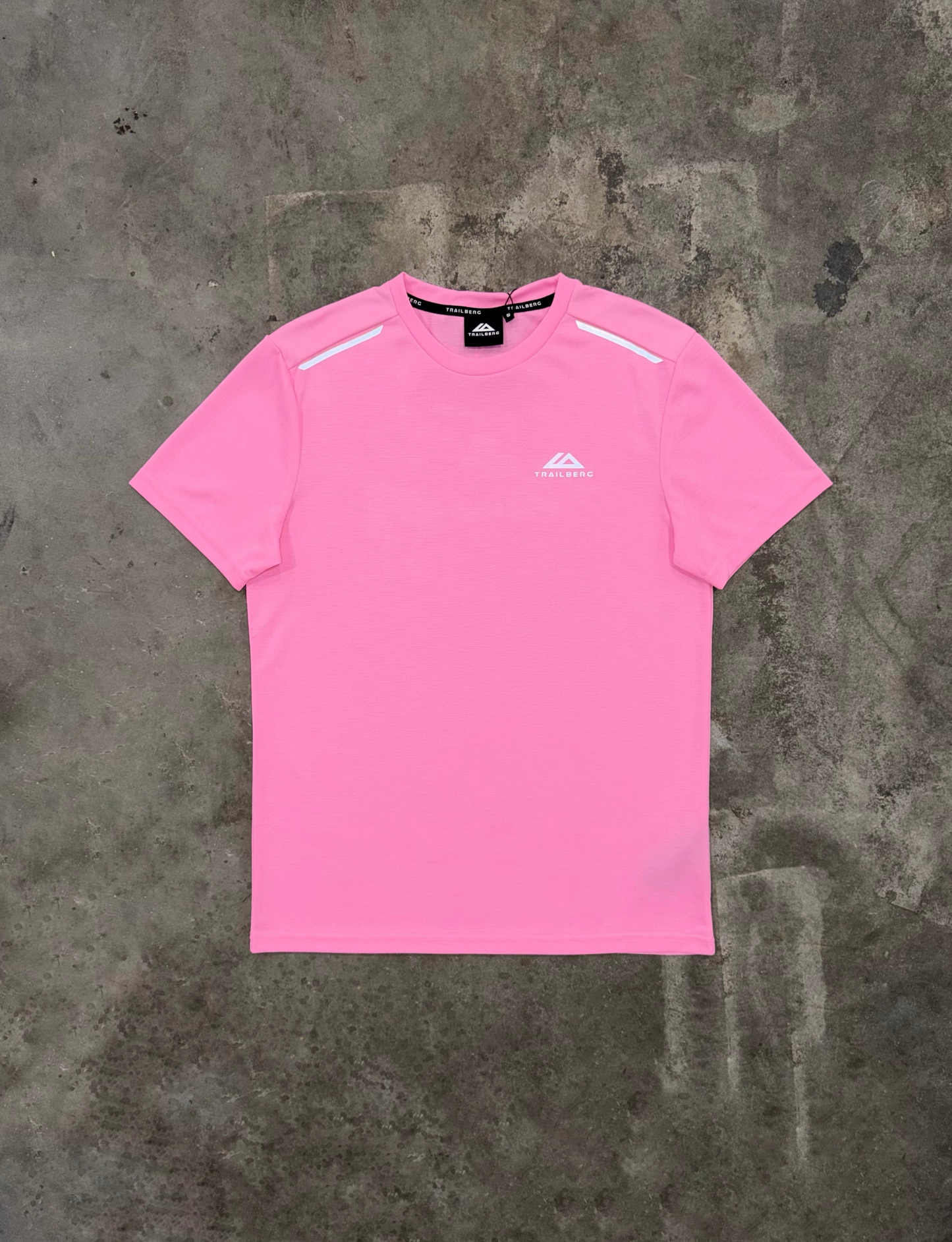 Trailberg Endura T Shirt - Cotton Pink from DripModa