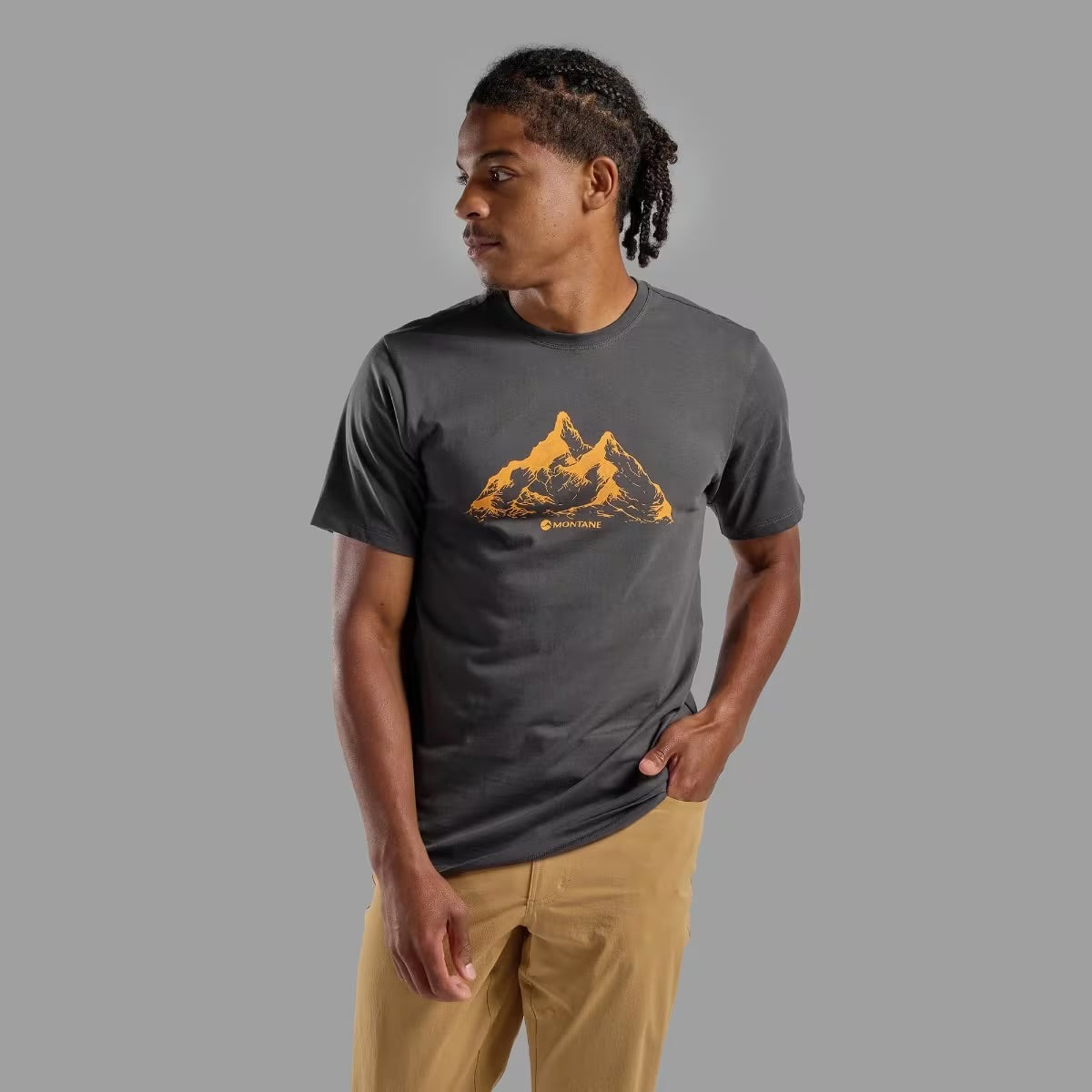 Montane Dual Mountain Grey Set - T Shirt / Short