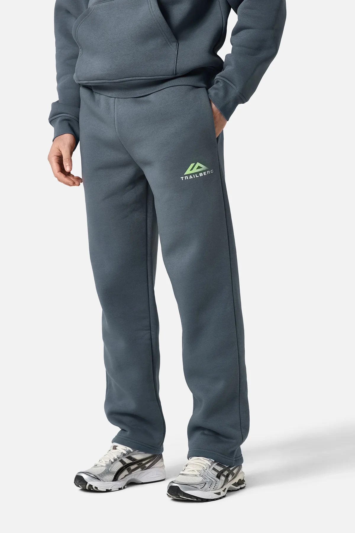 Trailberg Fraction Straight Leg Jogger - Storm Grey