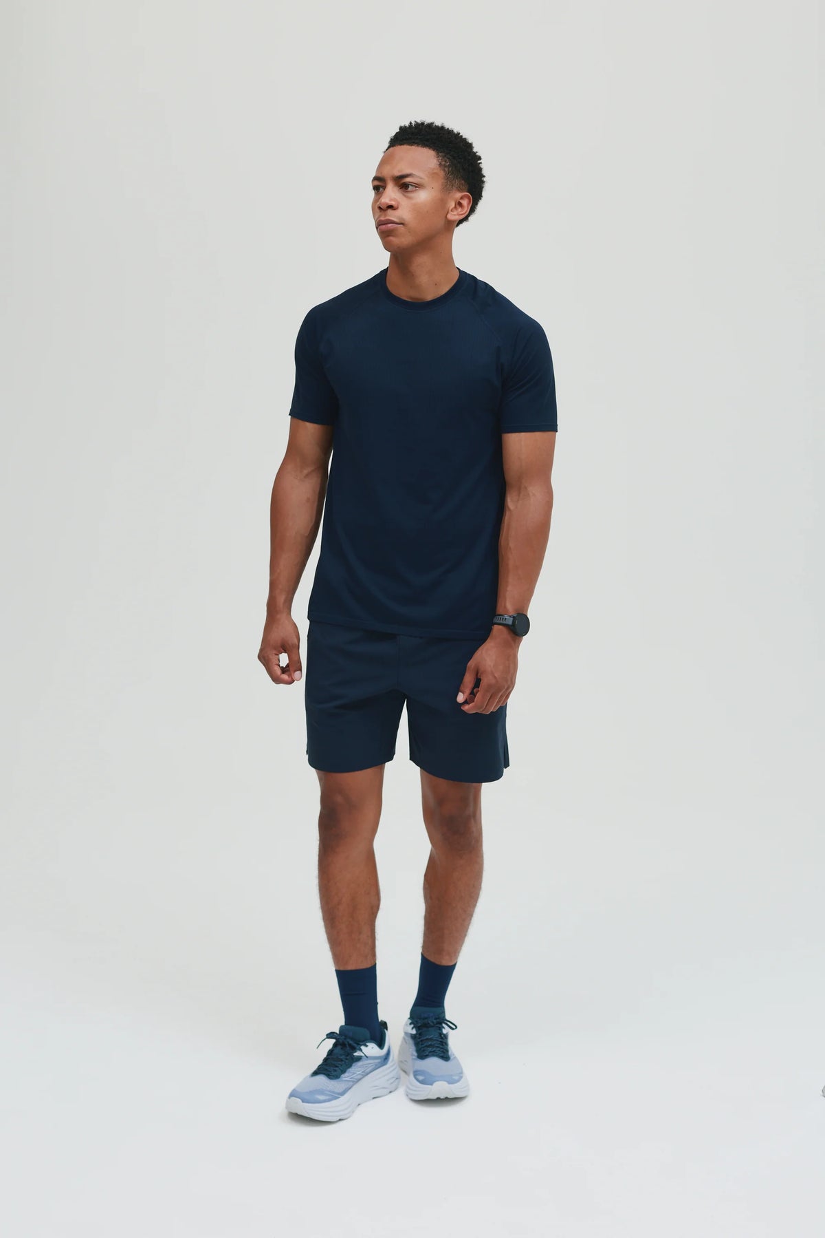 Condition Core Seamless Navy Set - T Shirt / Short