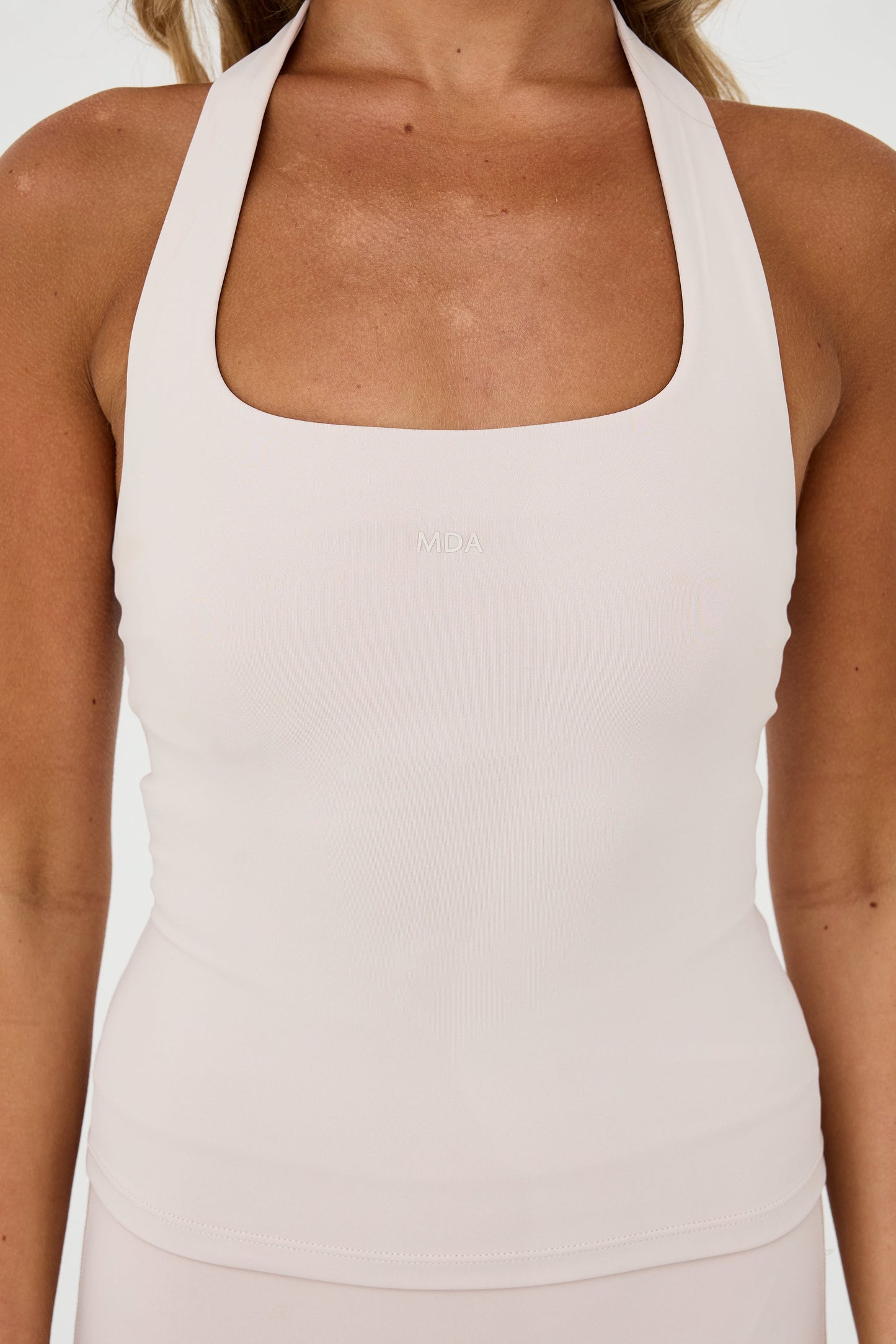 MDA Core Bone Halter Set - Halter Top & Wrap Shorts