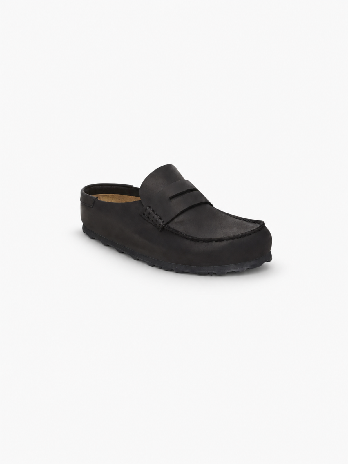 Birkenstock Naples Wrapped Oiled Leather - Black from DripModa