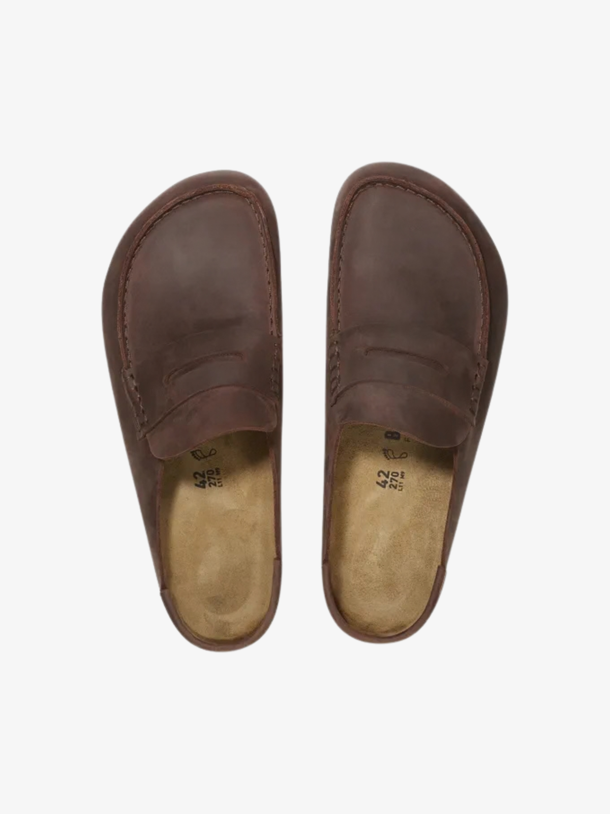 Birkenstock Naples Wrapped Oiled Leather - Habana from DripModa