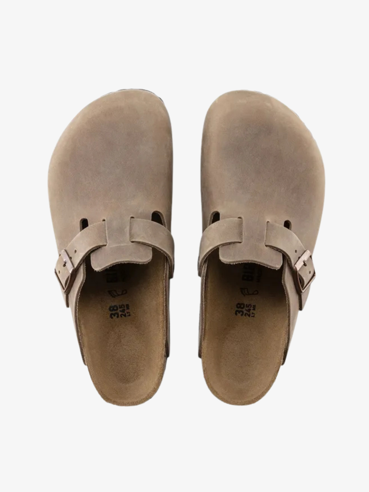 Birkenstock Boston Oiled Leather - Tabacco Brown from DripModa
