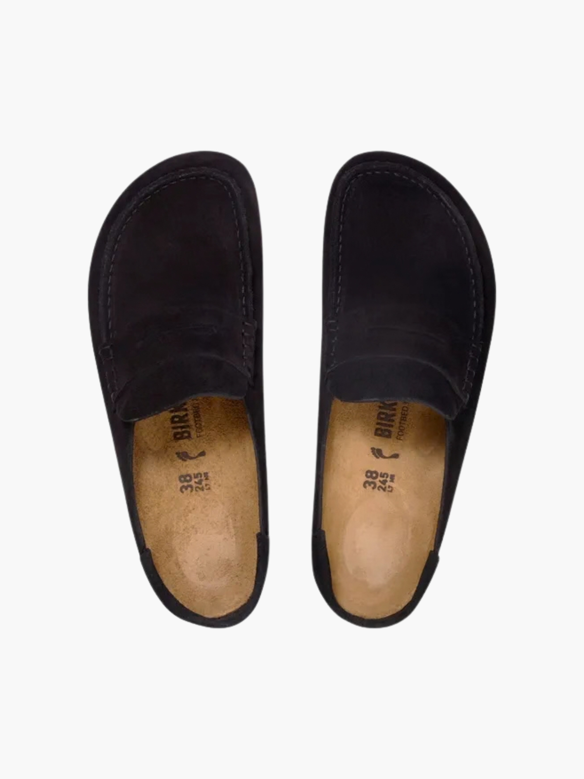 Birkenstock Naples Wrapped Suede - Black
