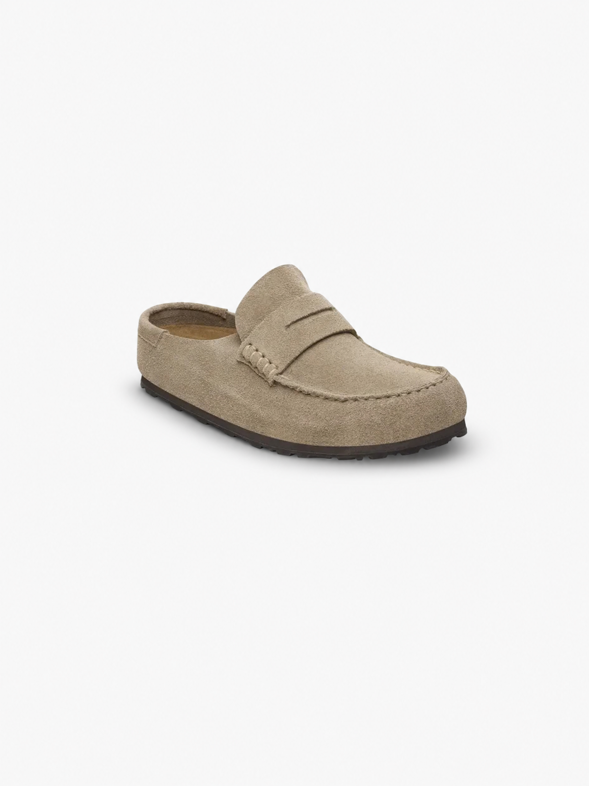 Birkenstock Naples Wrapped Suede - Taupe