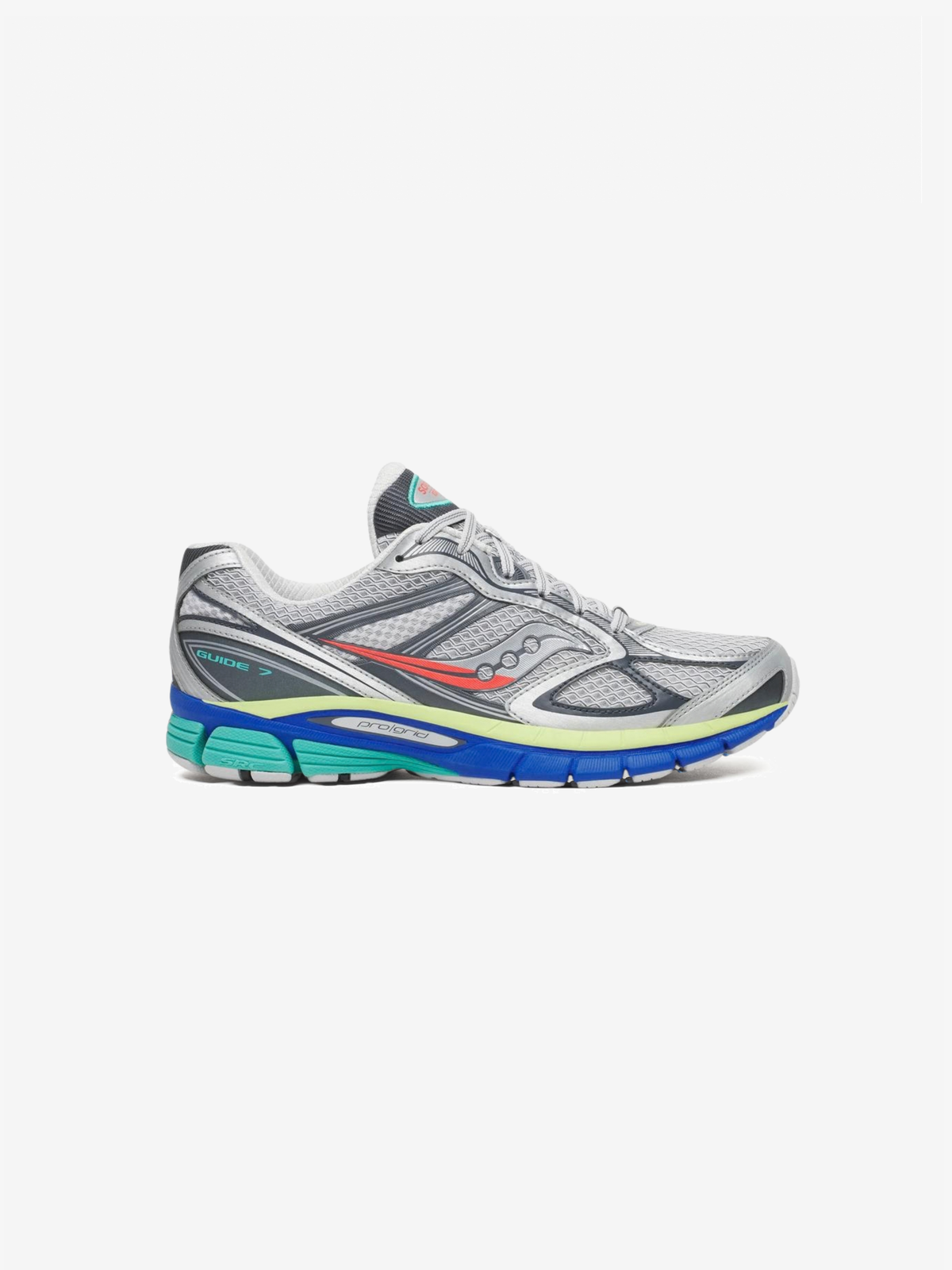 Saucony Guide 7 Trainer - Silver / Multi from DripModa