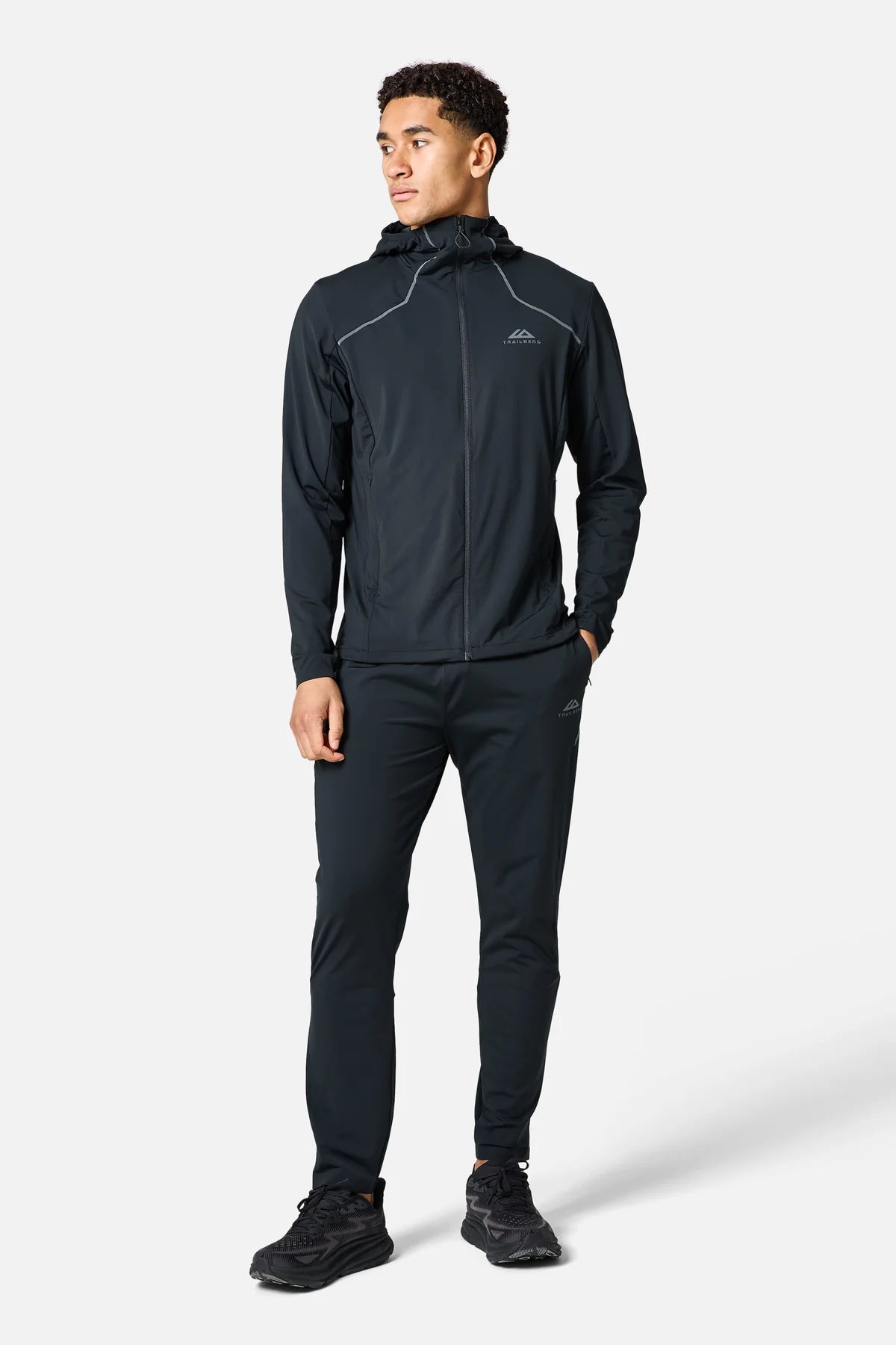 Trailberg Volta Black Tracksuit - Jacket / Pant