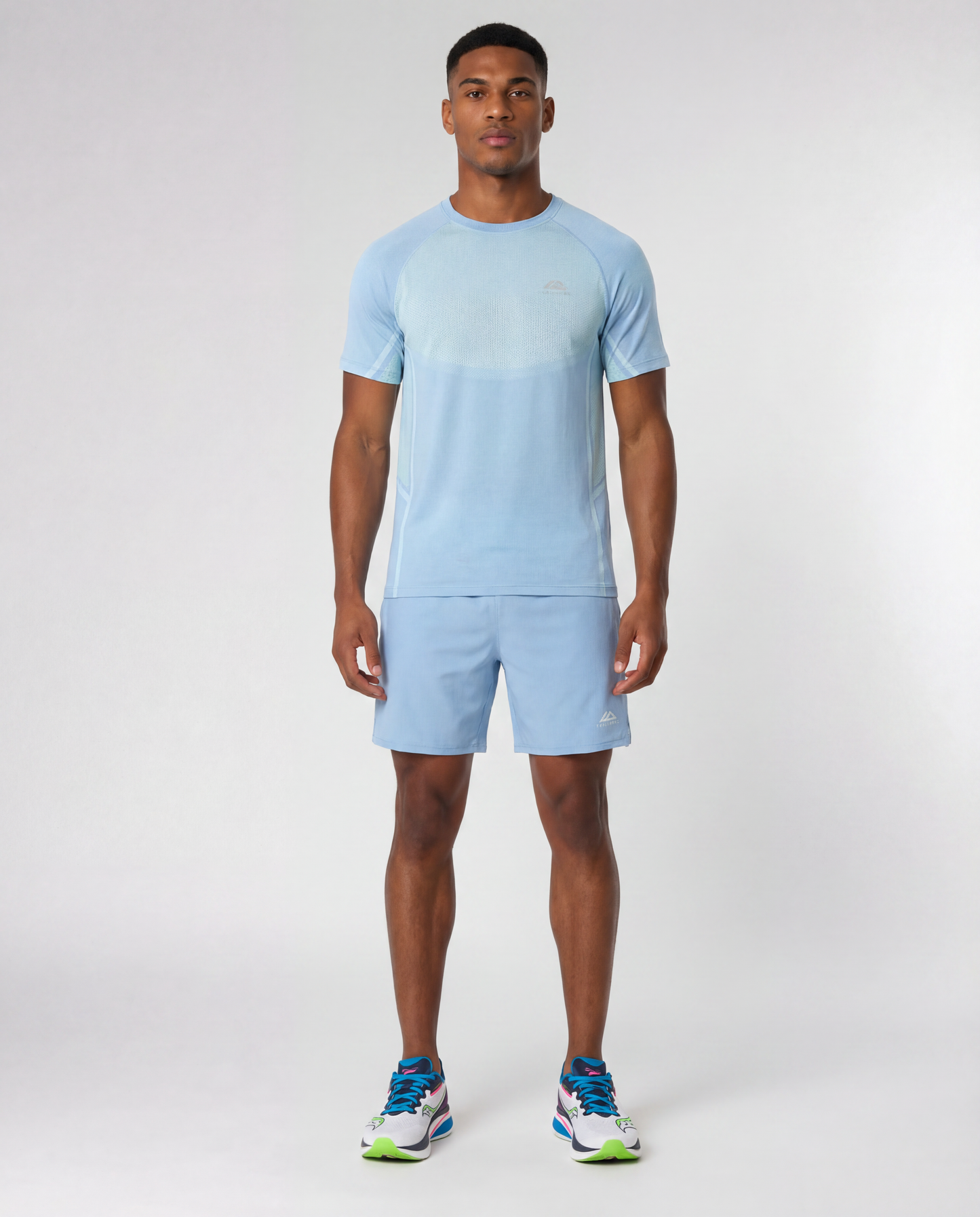 Trailberg Fusion Dune Blue Seamless Set - T Shirt / Short