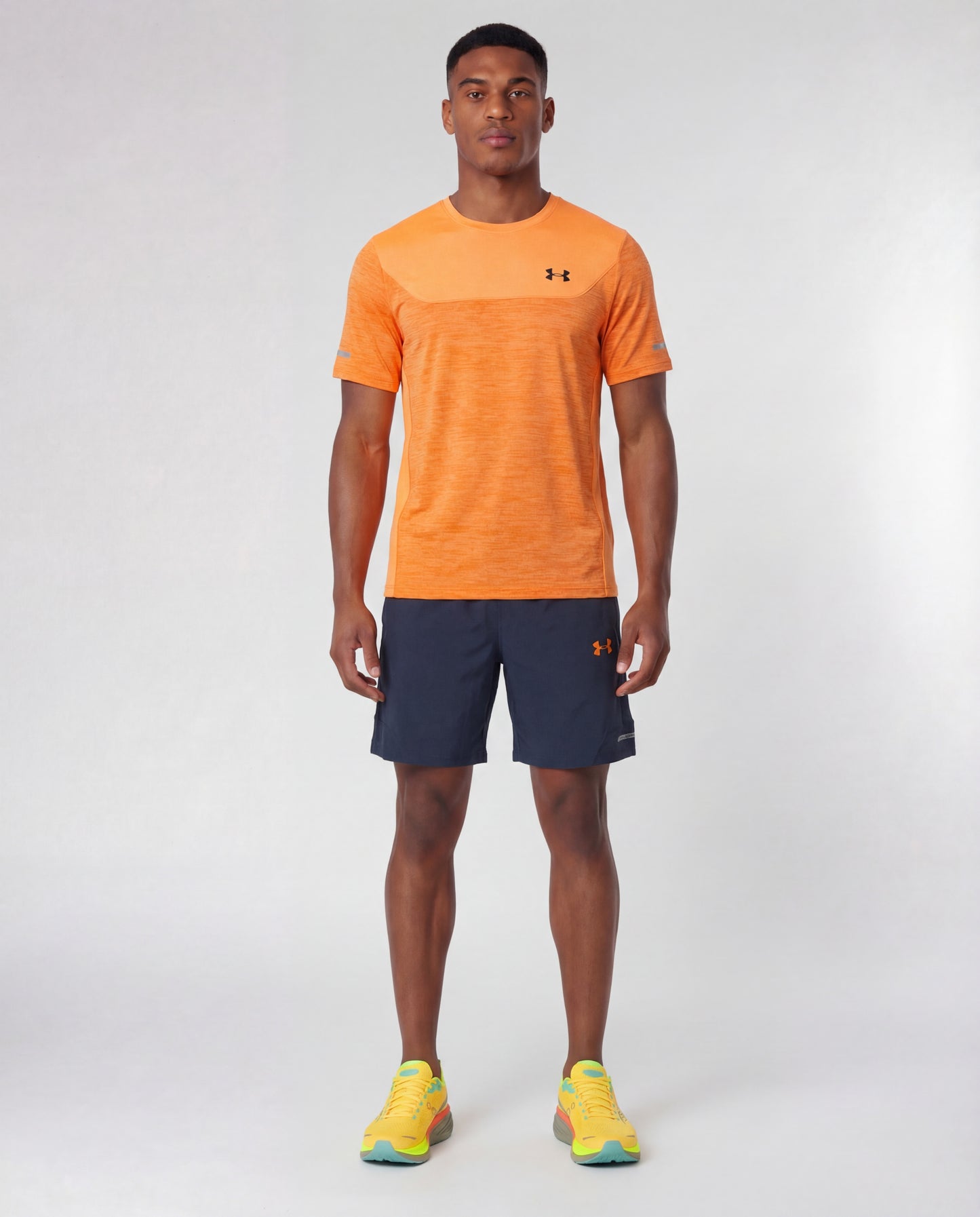 Under Armour Utility Orange Set - T Shirt / Short