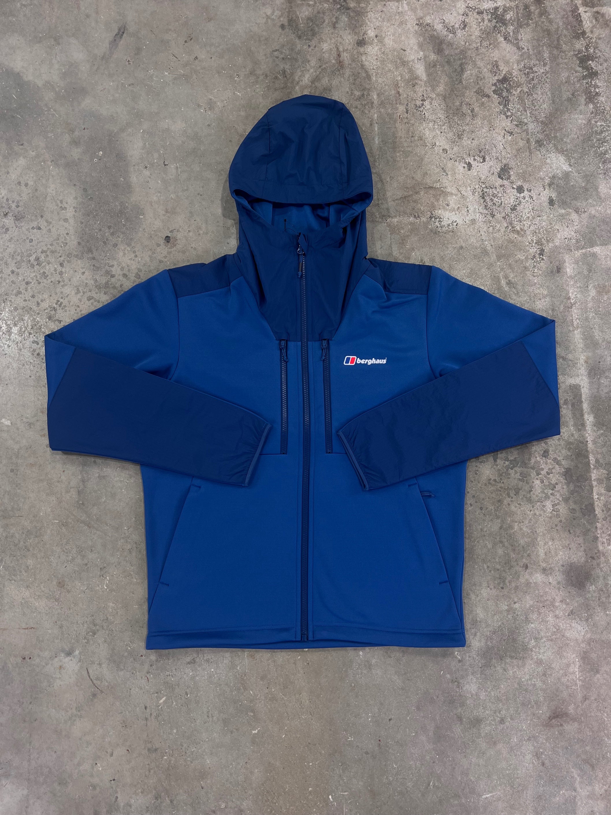 Berghaus Reacon Hooded Jacket - Navy Blue