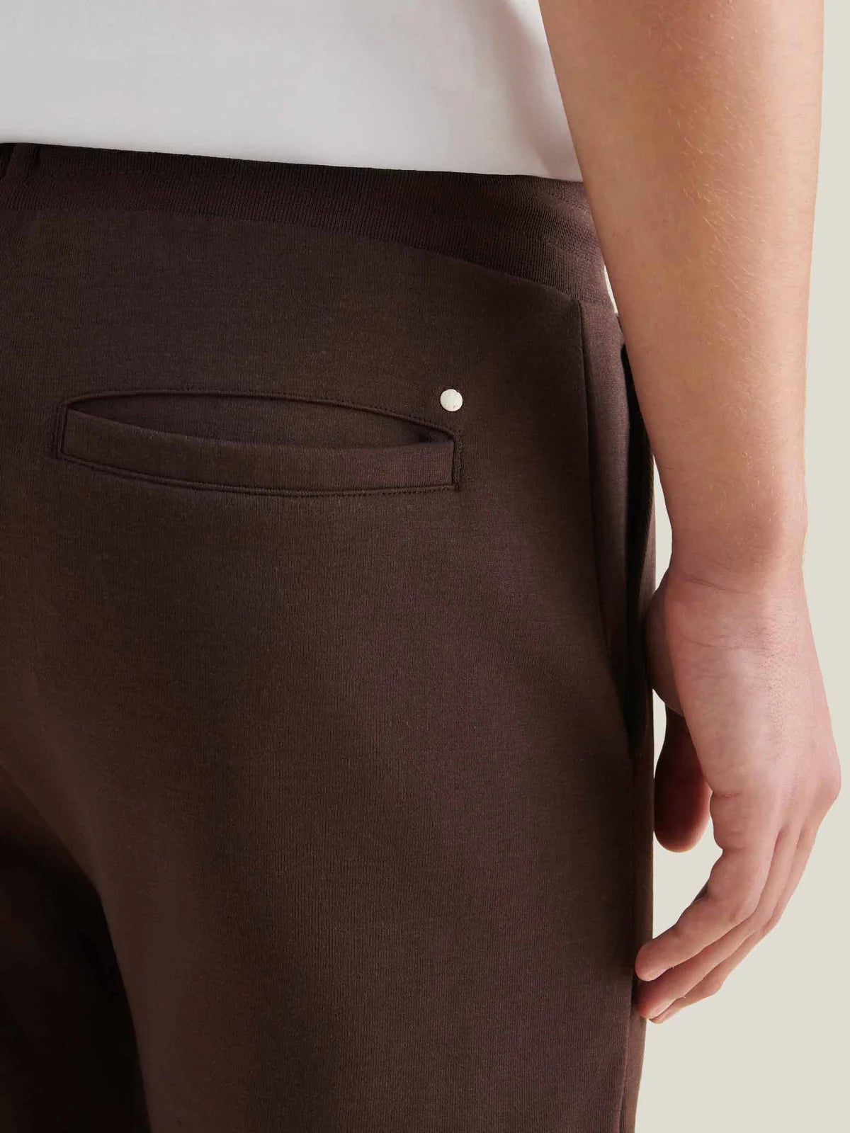 Peckham Rye Jersey Interlock Trouser - Java