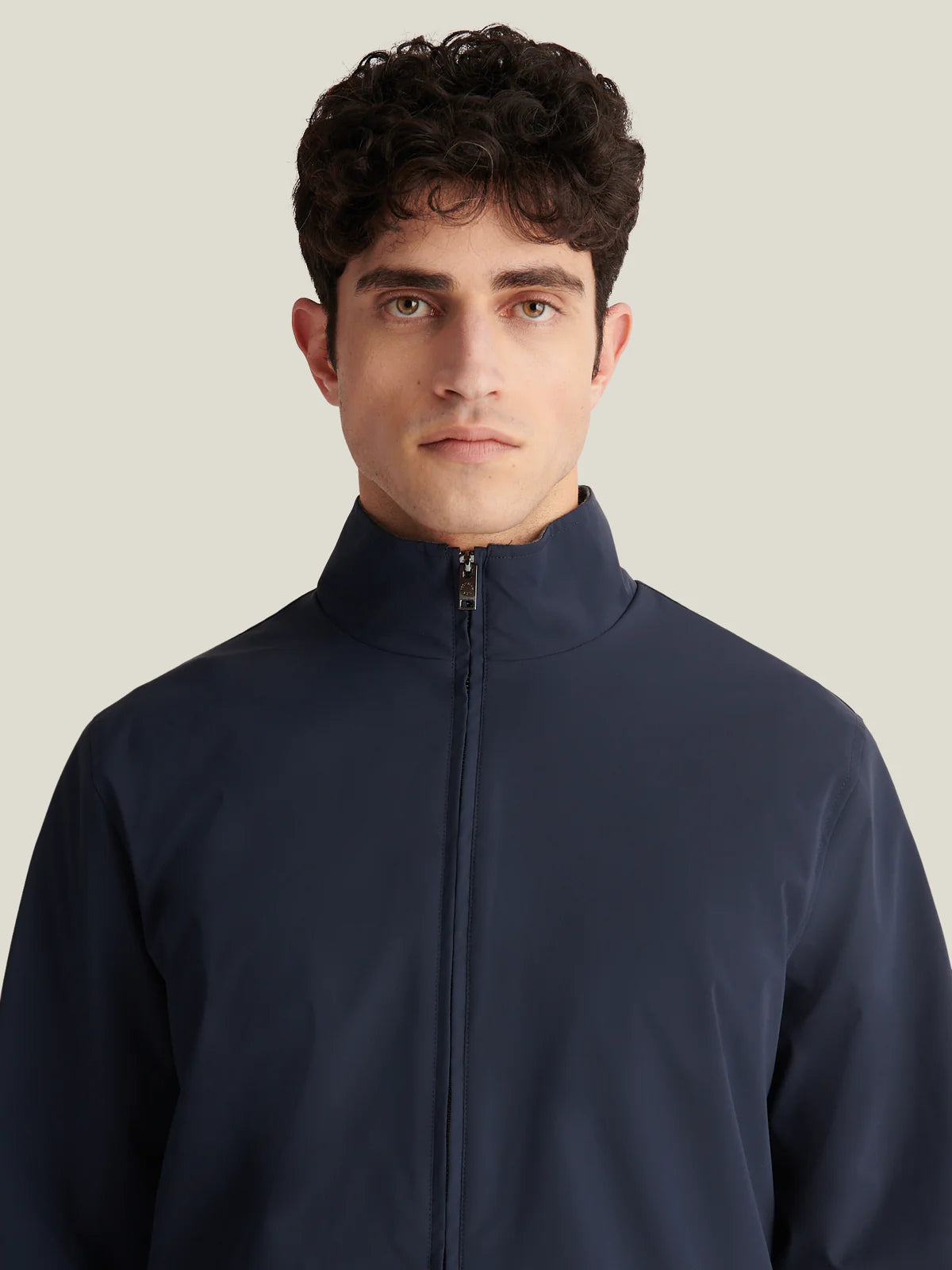 Peckham Rye Zip Jacket - Dark Sapphire from DripModa