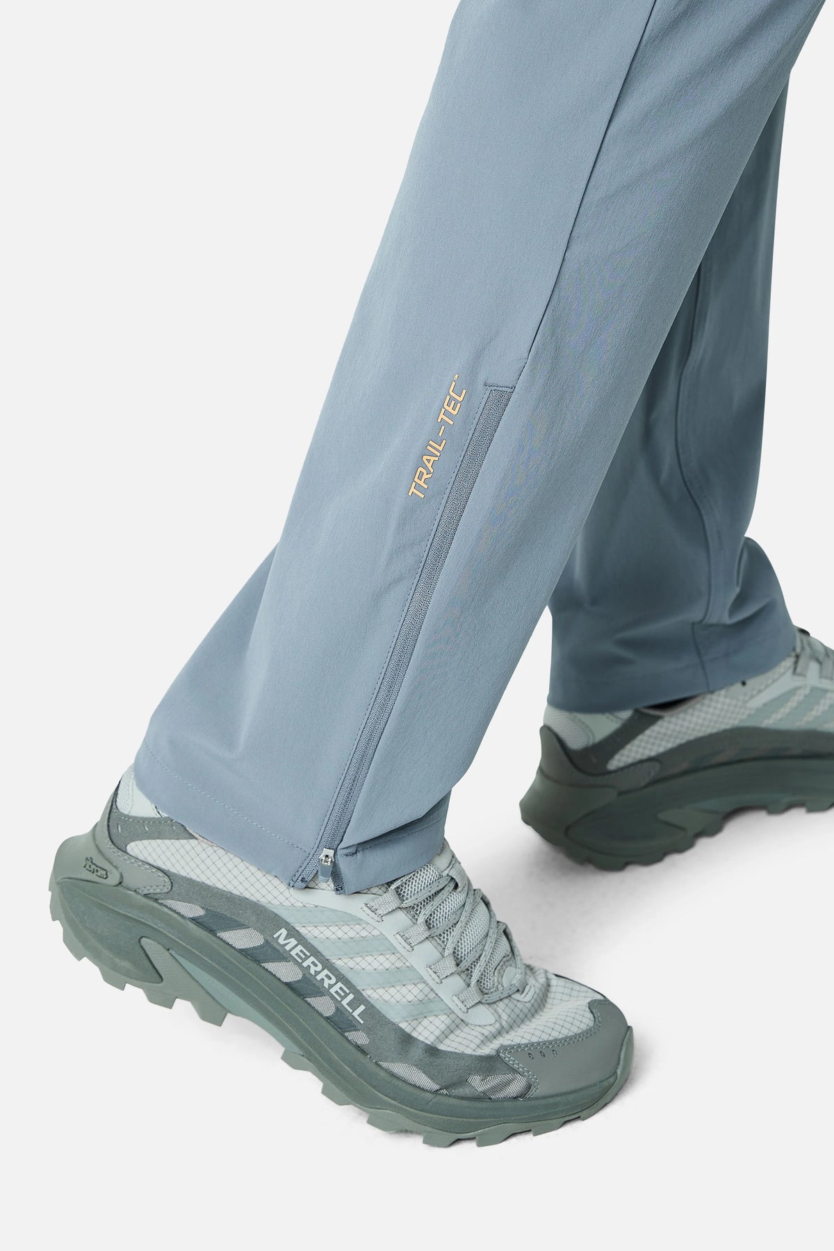 Trailberg Oberland Pant - Ash Grey / Melon Sorbet from DripModa