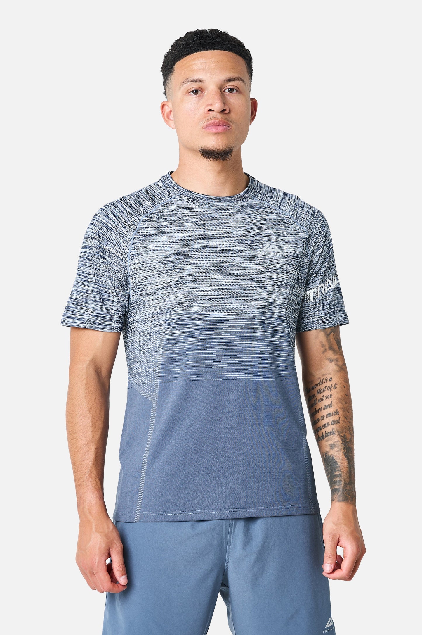 Trailberg Arc Seamless T Shirt - Breeze
