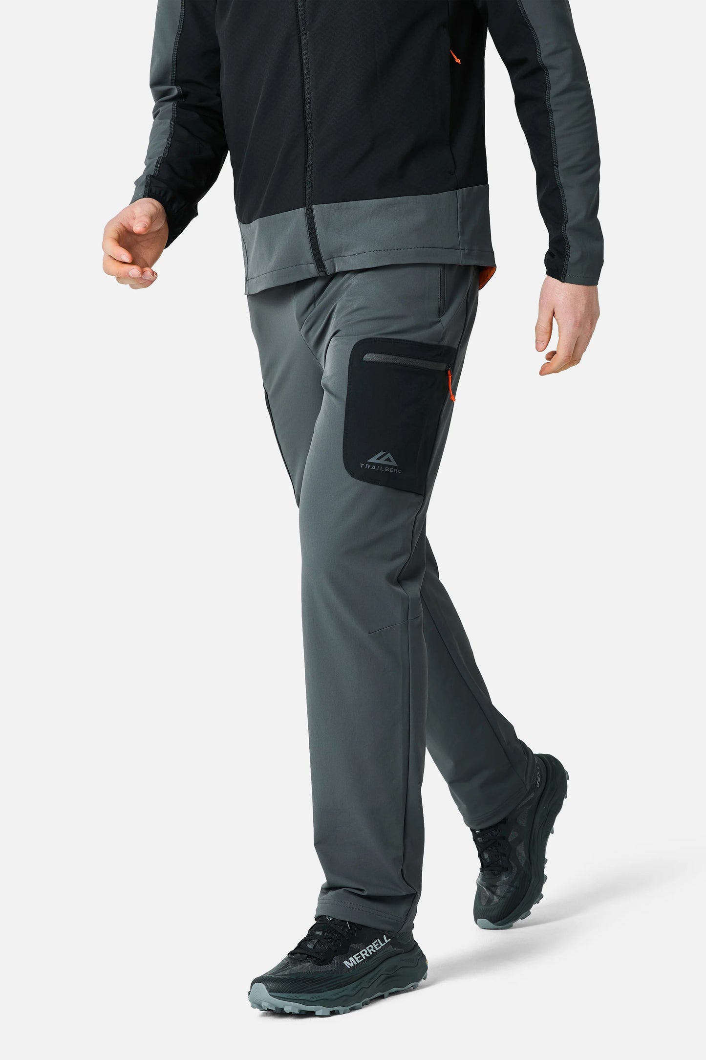 Trailberg Caldera Outdoor Pant - Black / Volcano