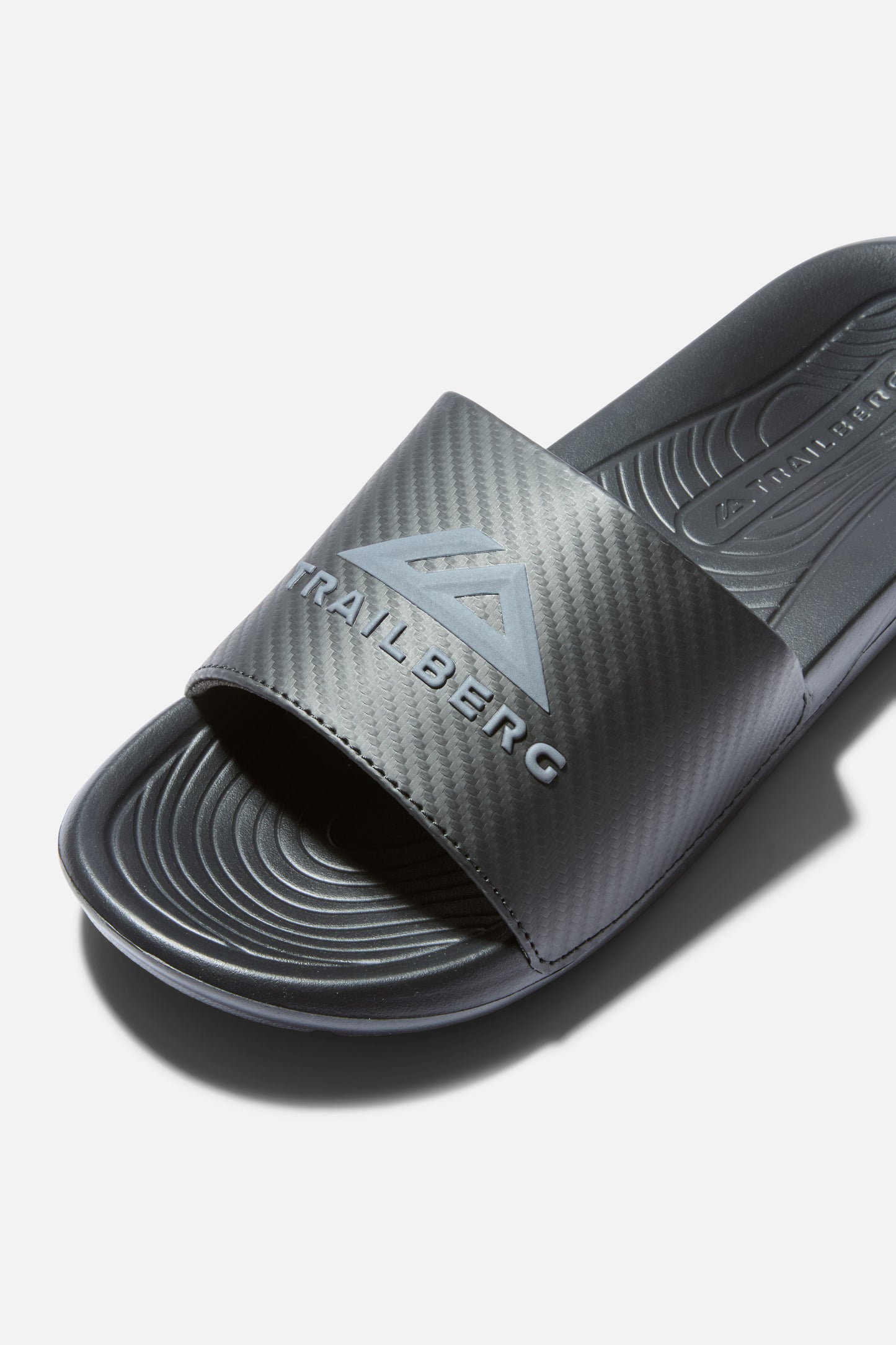 Trailberg Carbon Slides - Black / Volcano Grey