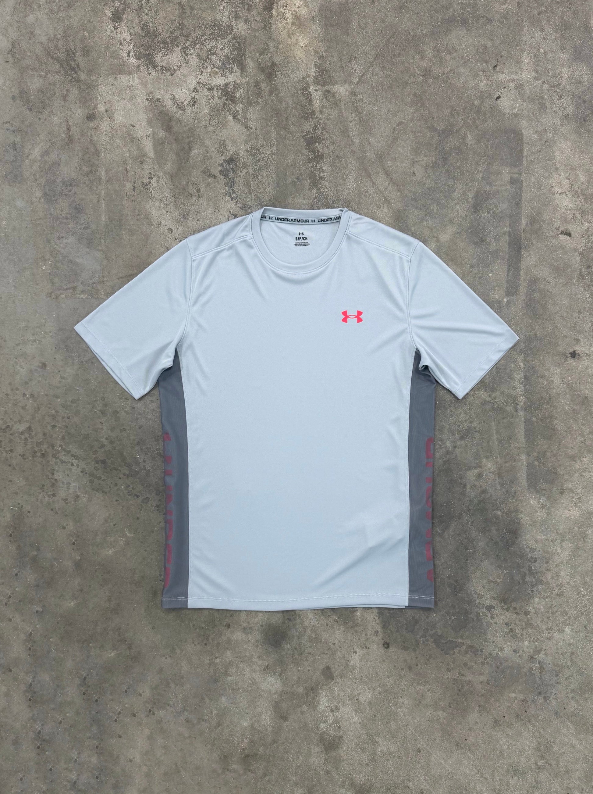 Under Armour Utility T Shirt - Castlerock / Red from DripModa