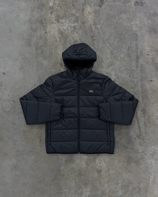 Lacoste Lightweight Puffer Jacket - Black from DripModa