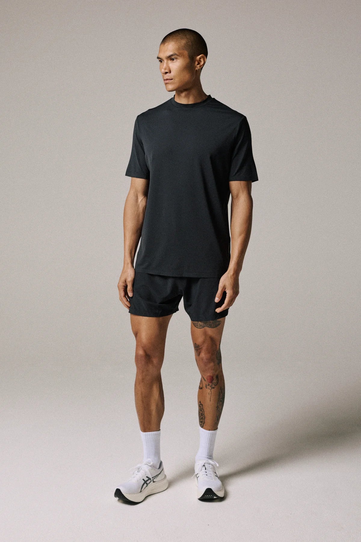 Condition Everyday Black 3 Piece Set - Windbreaker / T Shirt / Short