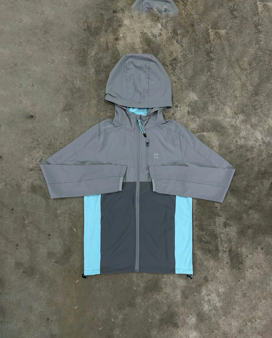 Cruyff Junior Igneous Windbreaker - Grey