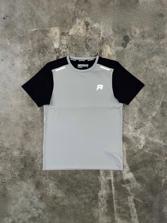 Reprimo Flight T Shirt - Grey / Black from DripModa