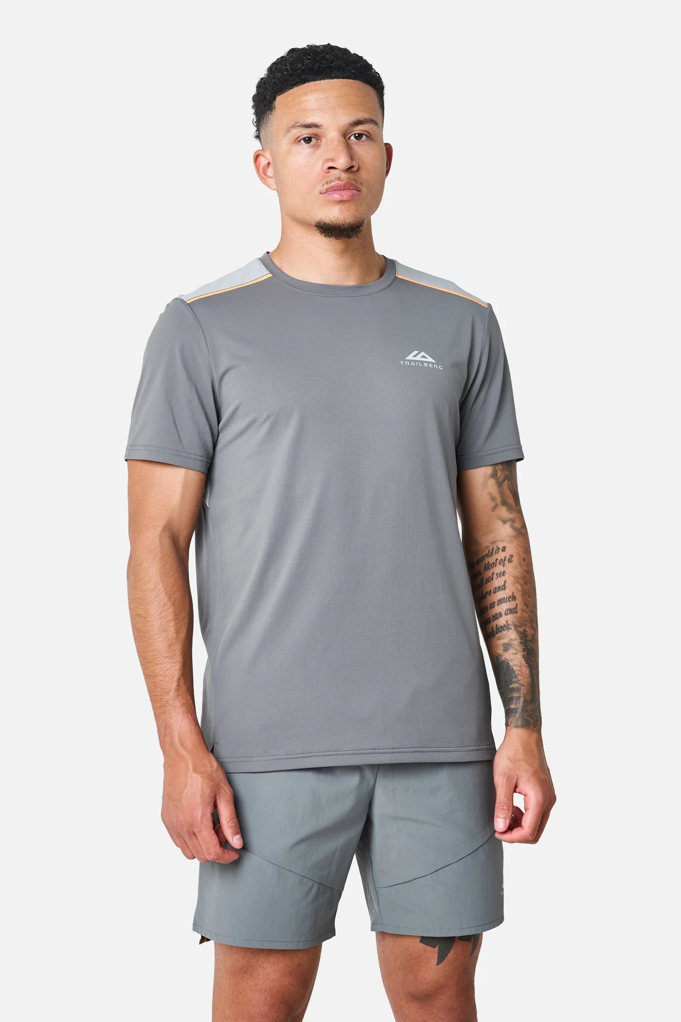 Trailberg Zone Short - Grey from Dripmoda