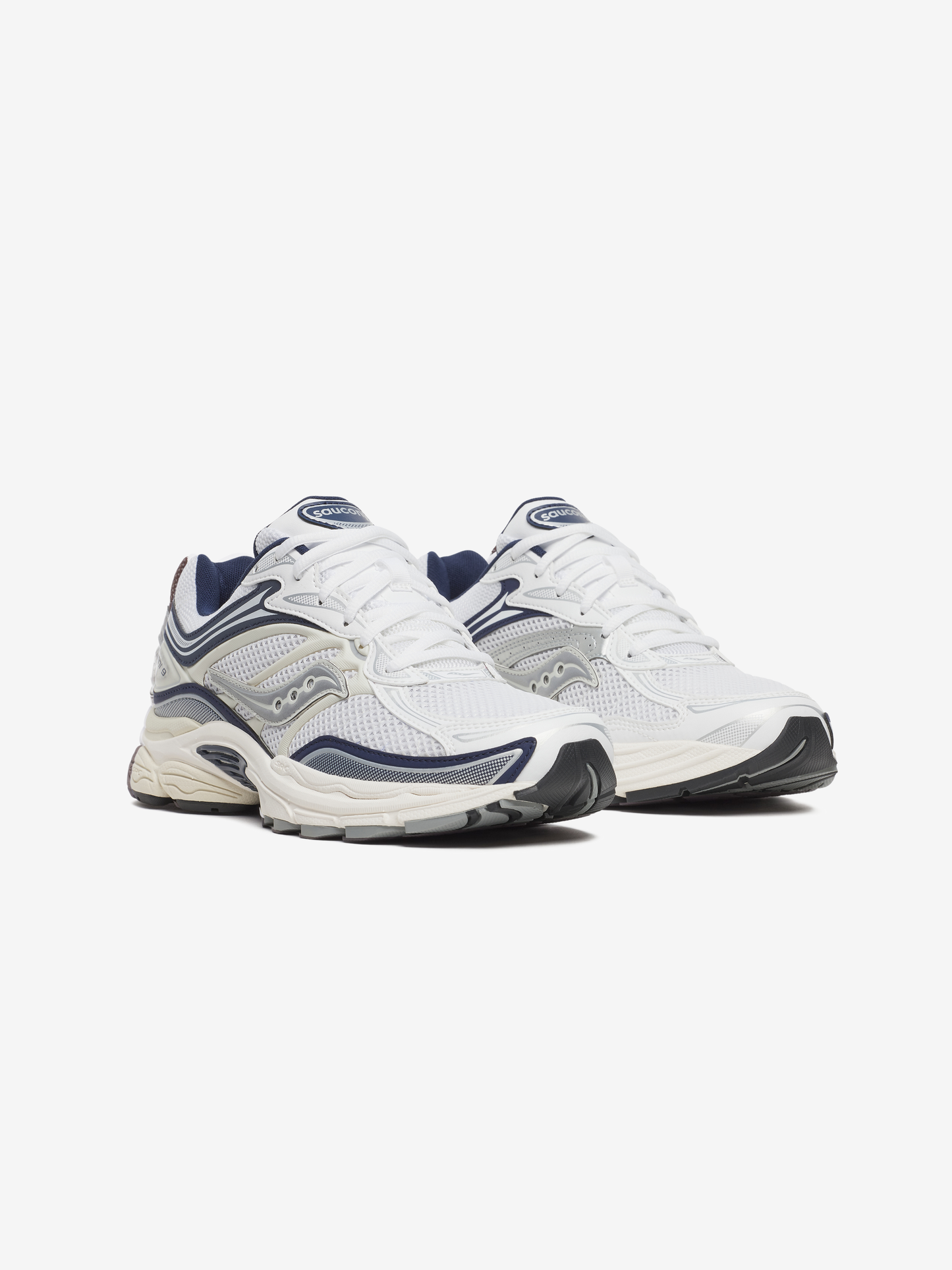 Saucony Progrid Omni 9 - White / Navy from DripModa