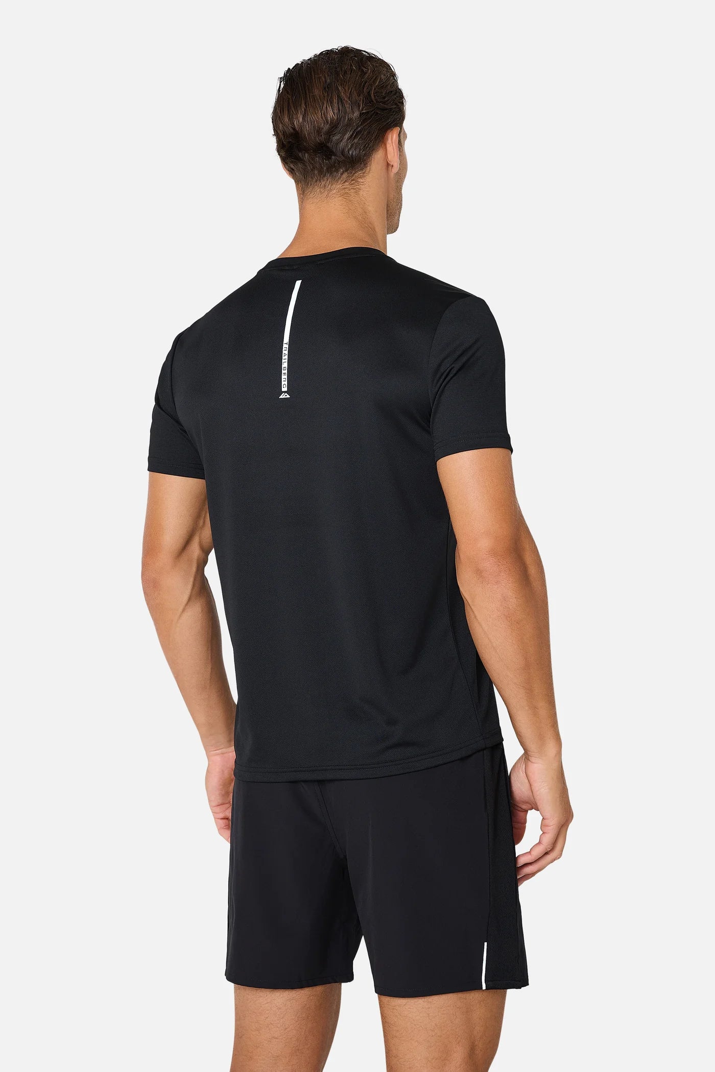 Trailberg Storm Blur Black Set - T Shirt / Short